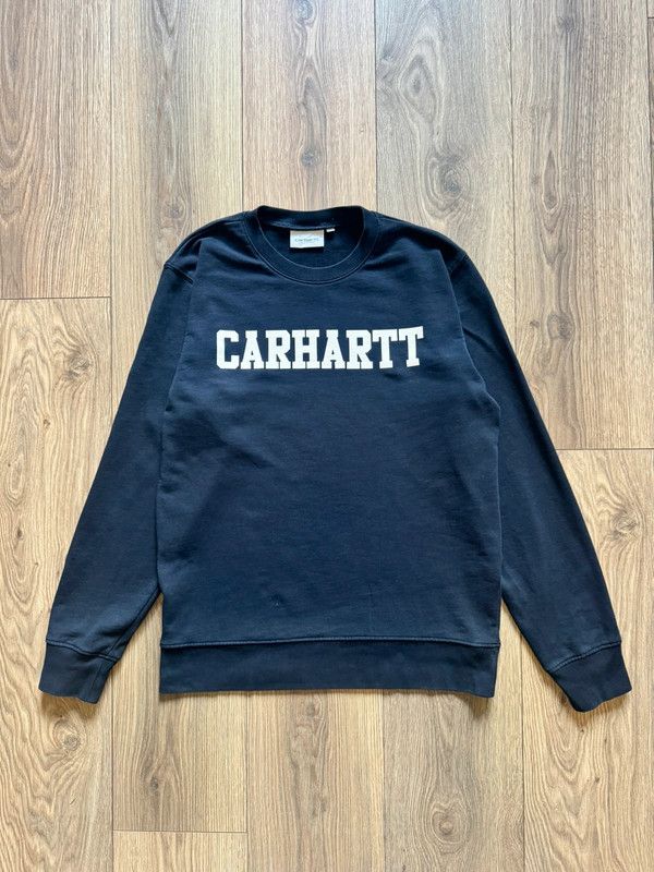 Carhartt × Carhartt Wip Carhartt WIP Sweatshirt Crewneck Logo College Sweat S Size US S / EU 44-46 / 1 - 2 Thumbnail