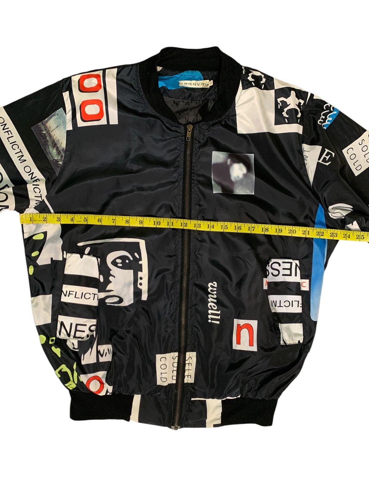 Japanese Brand Rare Design Pavilion Hanuiji Full Print Bomber Jackets Size XL / US 12-14 / IT 48-50 - 5 Thumbnail