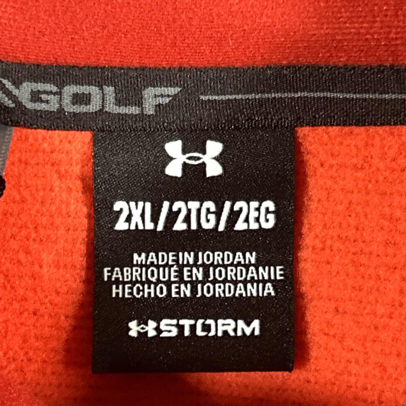 Under Armour Under Armour Golf Sweater Mens XXL UA Storm Sweaterfleece 1/4 Zip Golf Loose Size US XXL / EU 58 / 5 - 6 Thumbnail