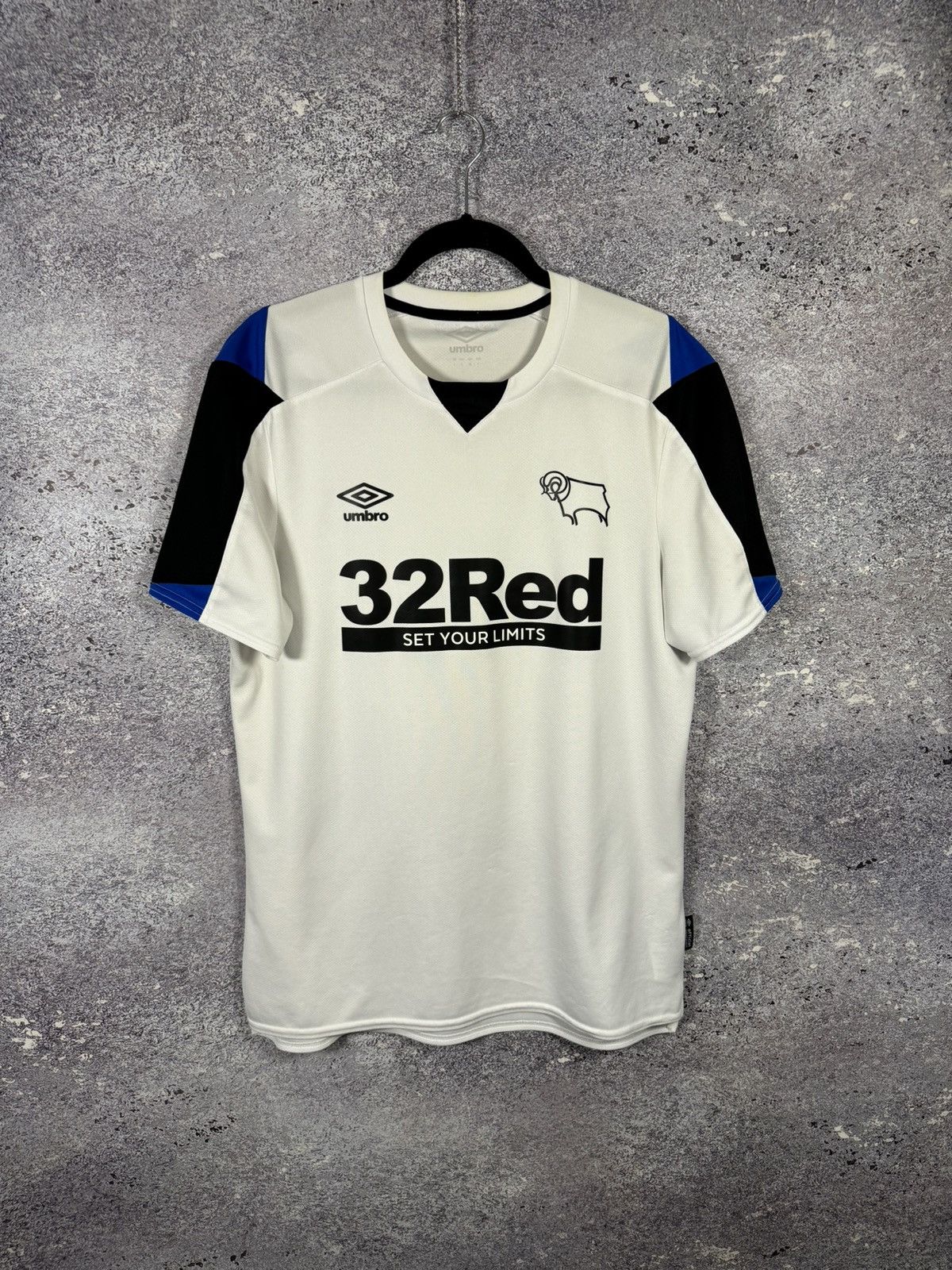Umbro × Vintage Vintage Derby County 2021/22 Umbro Soccer Jersey Blokcore L Size US L / EU 52-54 / 3 - 1 Thumbnail