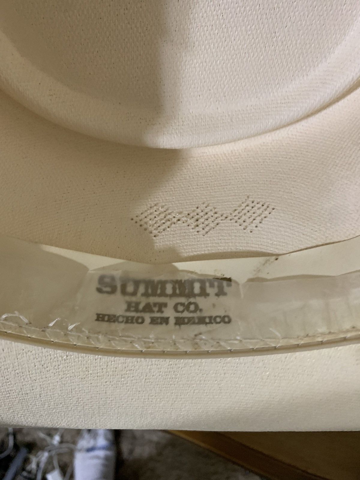 Cowboy Equipment × Summit Clothing Summit Hat Co. Cowboy hat Sz 7 1/8 57 Size ONE SIZE - 8 Thumbnail