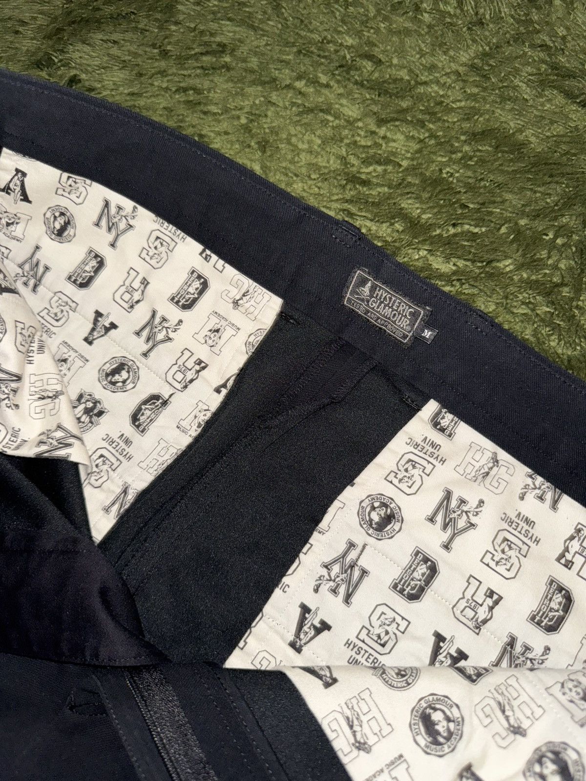 Hysteric Glamour [M] Hysteric Glamour Cotton-Poly Blended Easy Pants Black Size US 32 / EU 48 - 4 Thumbnail