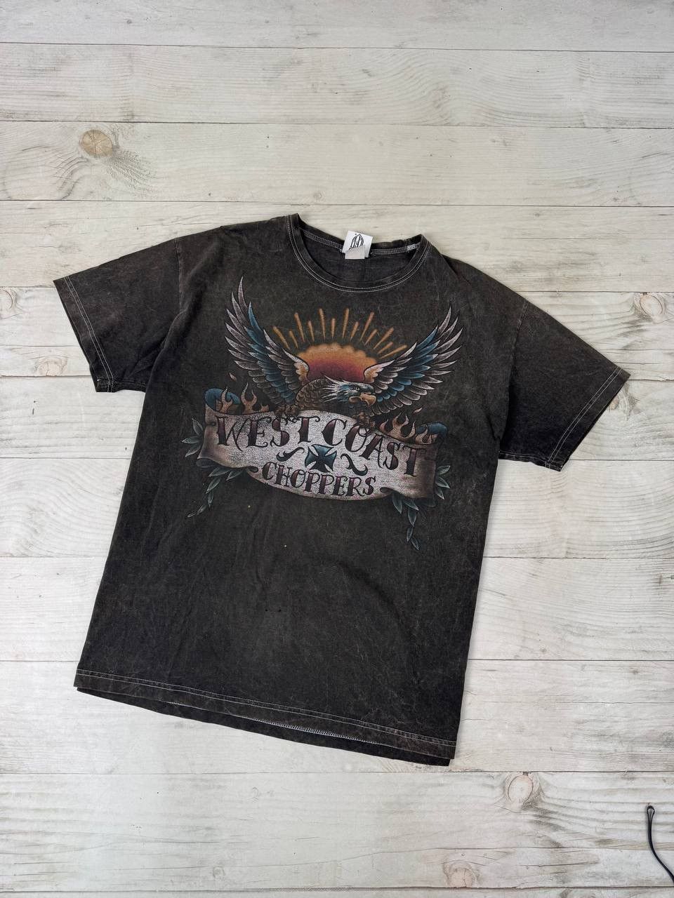 West Coast Choppers Vintage West Coast Choppers Eagle Bike T Shirt Moto 90s USA Size US XL / EU 56 / 4 - 1 Thumbnail