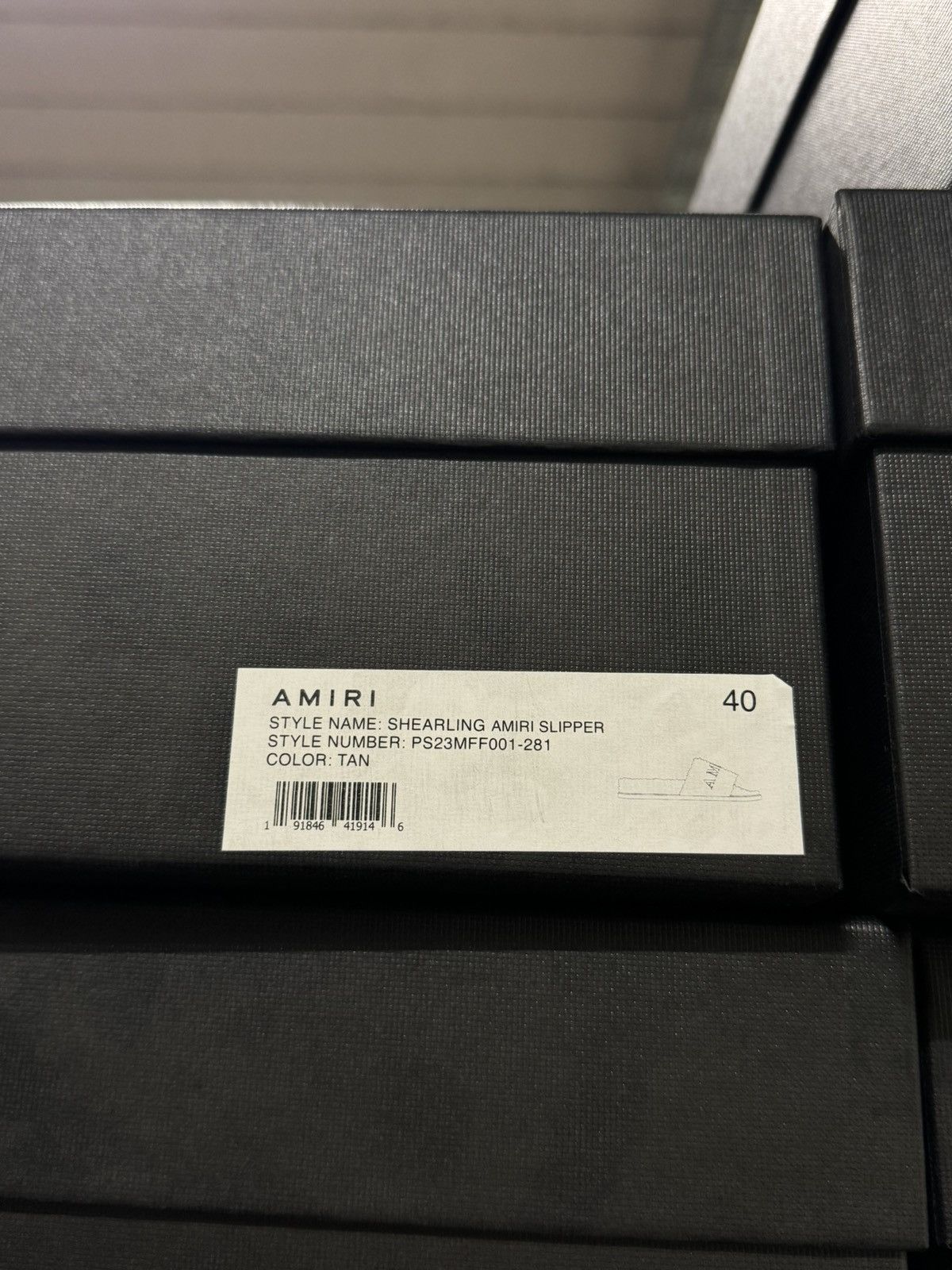 Amiri Amiri Logo Shearling Slides NEW 600$ Size US 7 / EU 40 - 5 Thumbnail