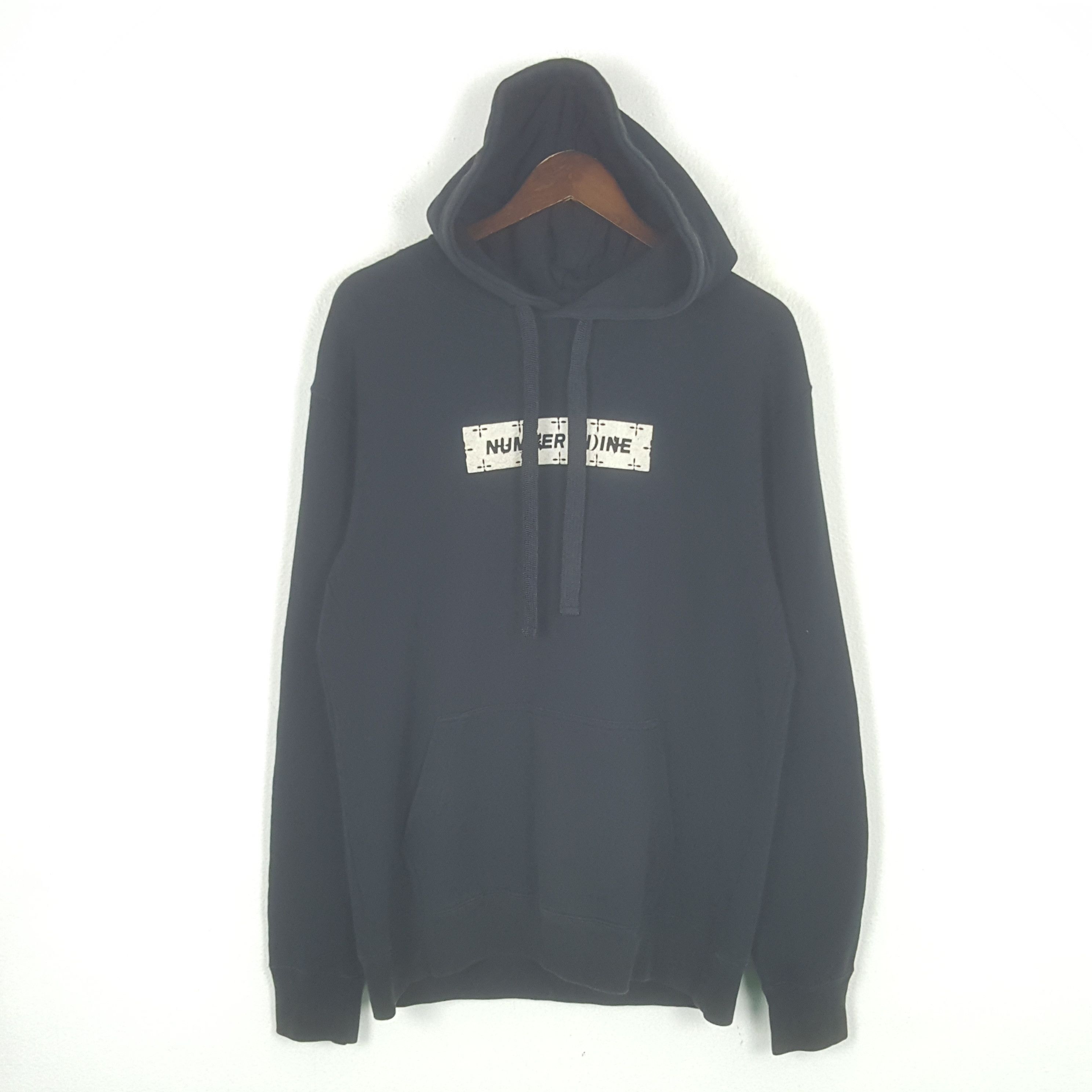 Number (N)ine Vintage Number Nine Spell Out Sweatshirt Hoodie Size US M / EU 48-50 / 2 - 1 Thumbnail