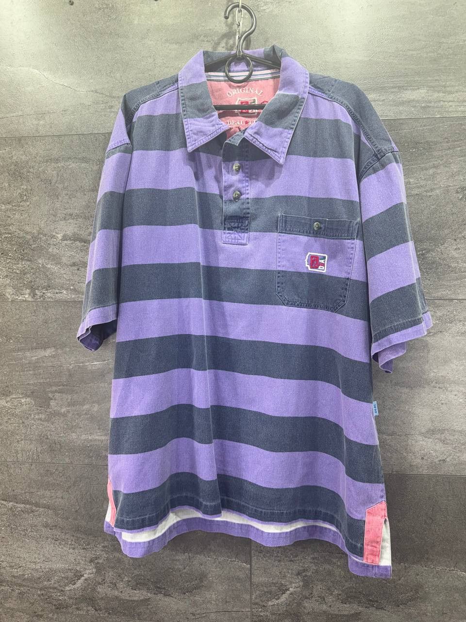 Vintage DEAL Line Polos Shirt Oldmoney Y2K Mens Button Up Size US XL / EU 56 / 4 - 1 Thumbnail