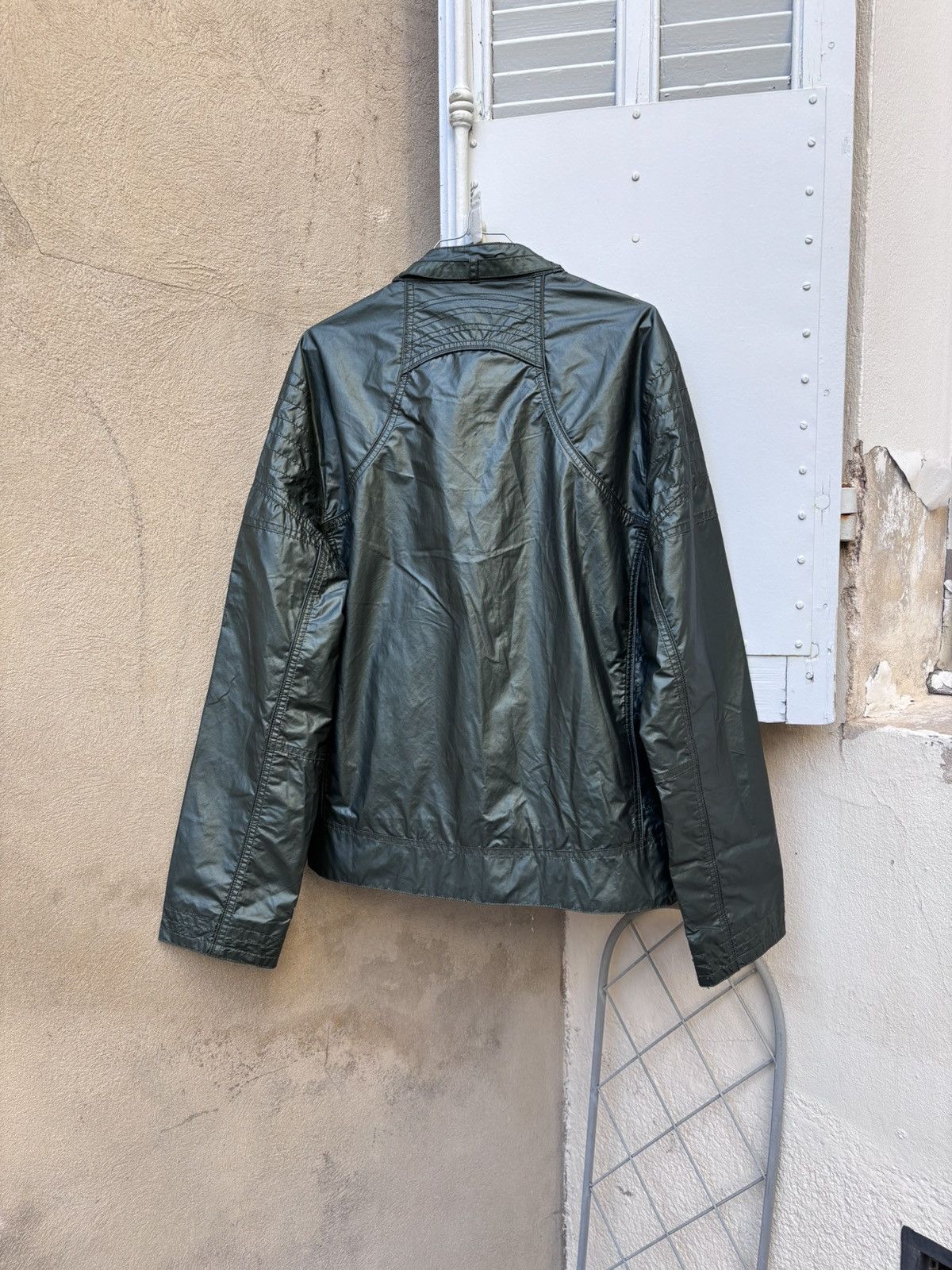 Firetrap 2000s Firetrap Archive Cyber Utility Moto Zip Bomber Jacket Size US L / EU 52-54 / 3 - 2 Thumbnail
