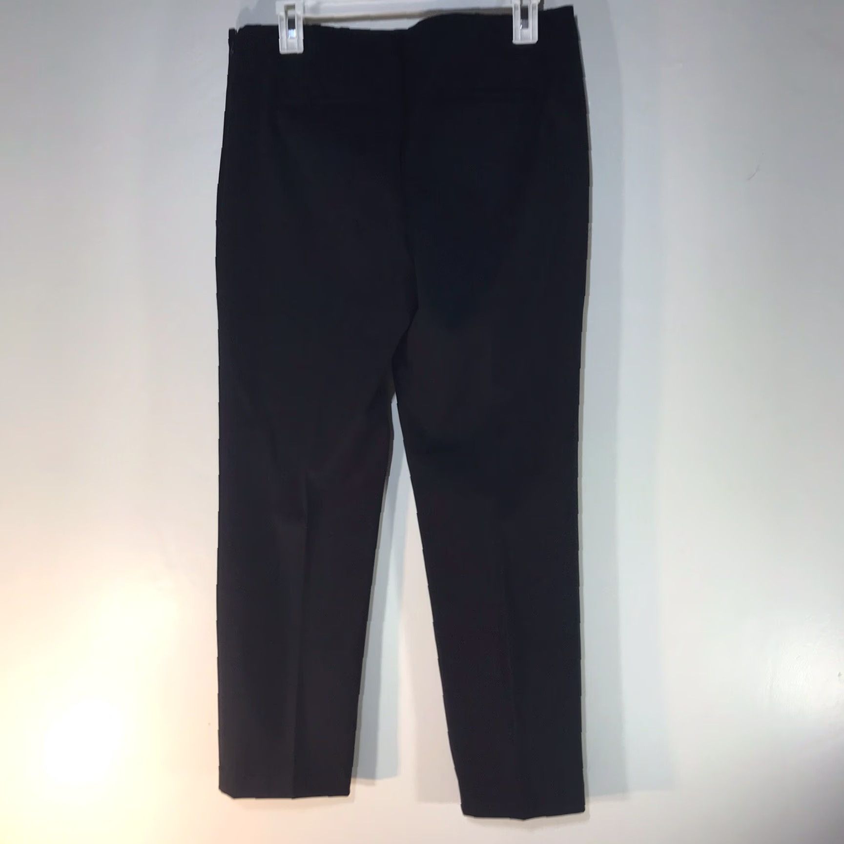 Talbots Talbots Petites Navy Side Zip/Button Dress Pants Womens Size 10P Size 32" / US 10 / IT 46 - 4 Thumbnail