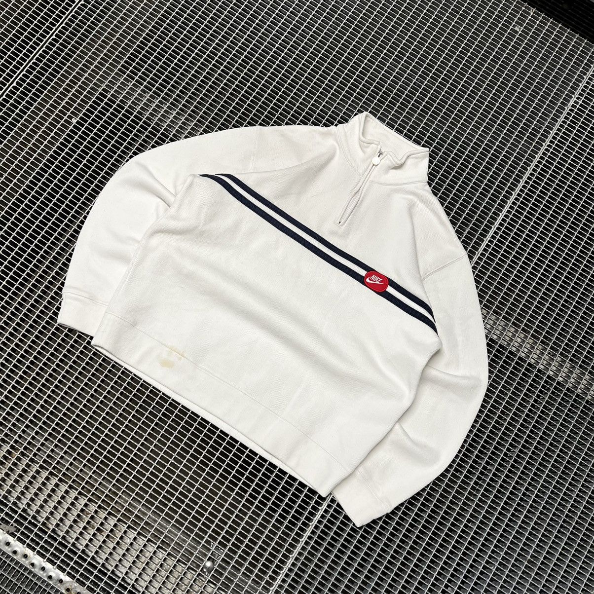 Nike Vintage 1/4 Zip Hoodie Nike Streatwear Hype Size US L / EU 52-54 / 3 - 1 Thumbnail