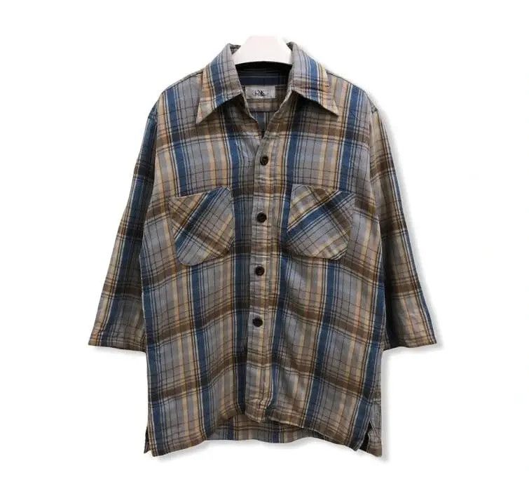 Flannel × Vintage Vintage Mrkio Plaid Tartan Flannel Shirt 👕 Size US M / EU 48-50 / 2 - 1 Thumbnail