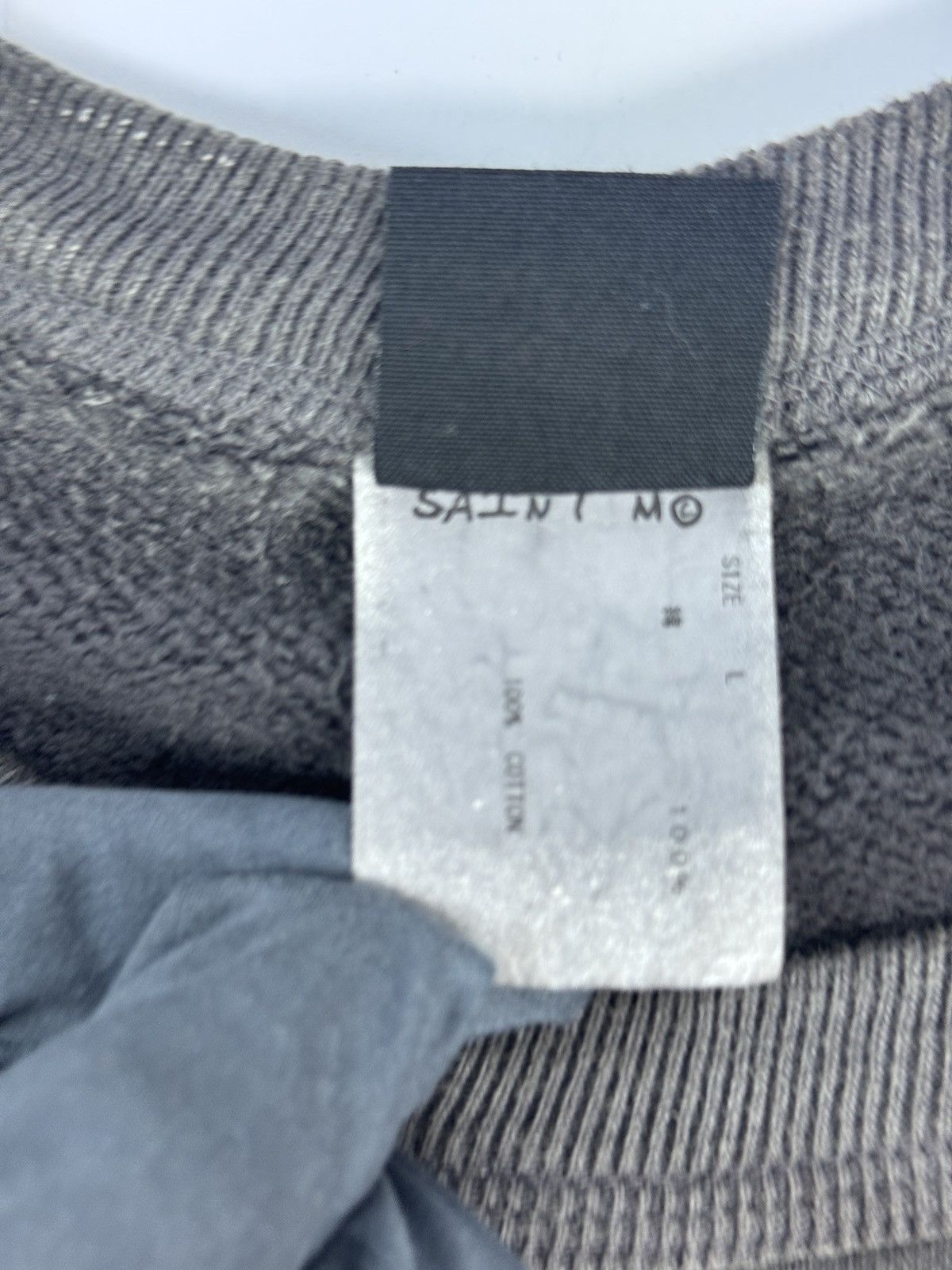DENIM TEARS × Saint Michael LOGO PRINT SWEATSHIRT Size US L / EU 52-54 / 3 - 5 Thumbnail