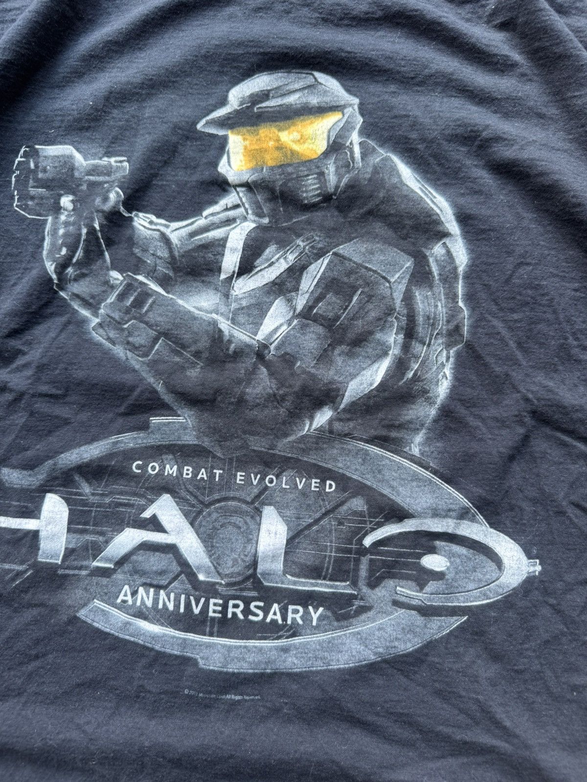 Vintage Vintage 2000’s Halo Anniversary Graphic Boxy Tee Size US L / EU 52-54 / 3 - 3 Thumbnail