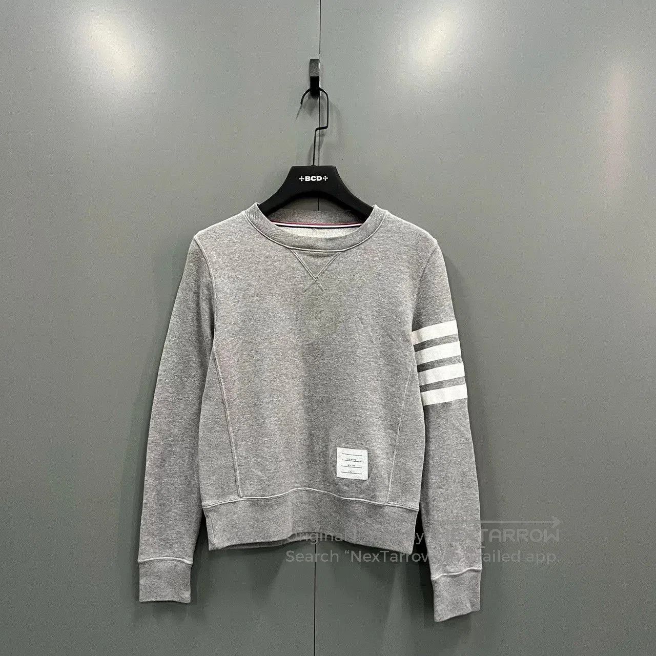 Thom Browne classic gray striped sweatshirt by thom browne. Size US XXS / EU 40 - 1 Thumbnail