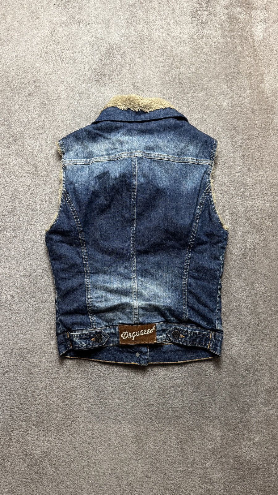 Hysteric Glamour Vintage Y2K Dsquared2 Fur Denim Jacket gucci dolce gabbana Size M / US 6-8 / IT 42-44 - 4 Thumbnail
