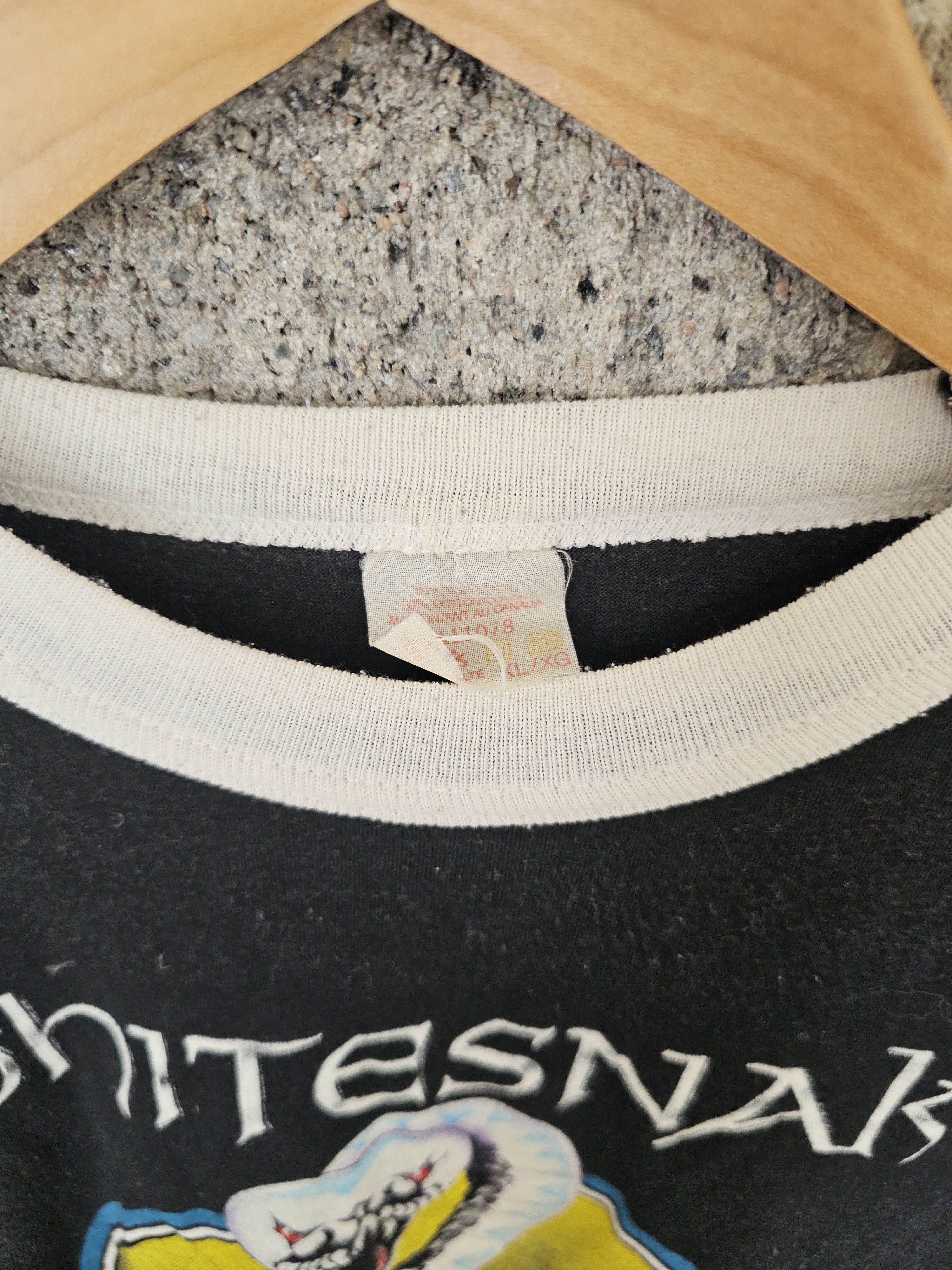 Band Tees × Vintage Vintage WHITESNAKE 1987 3/4 sleeve t-shirt Size US XL / EU 56 / 4 - 3 Thumbnail