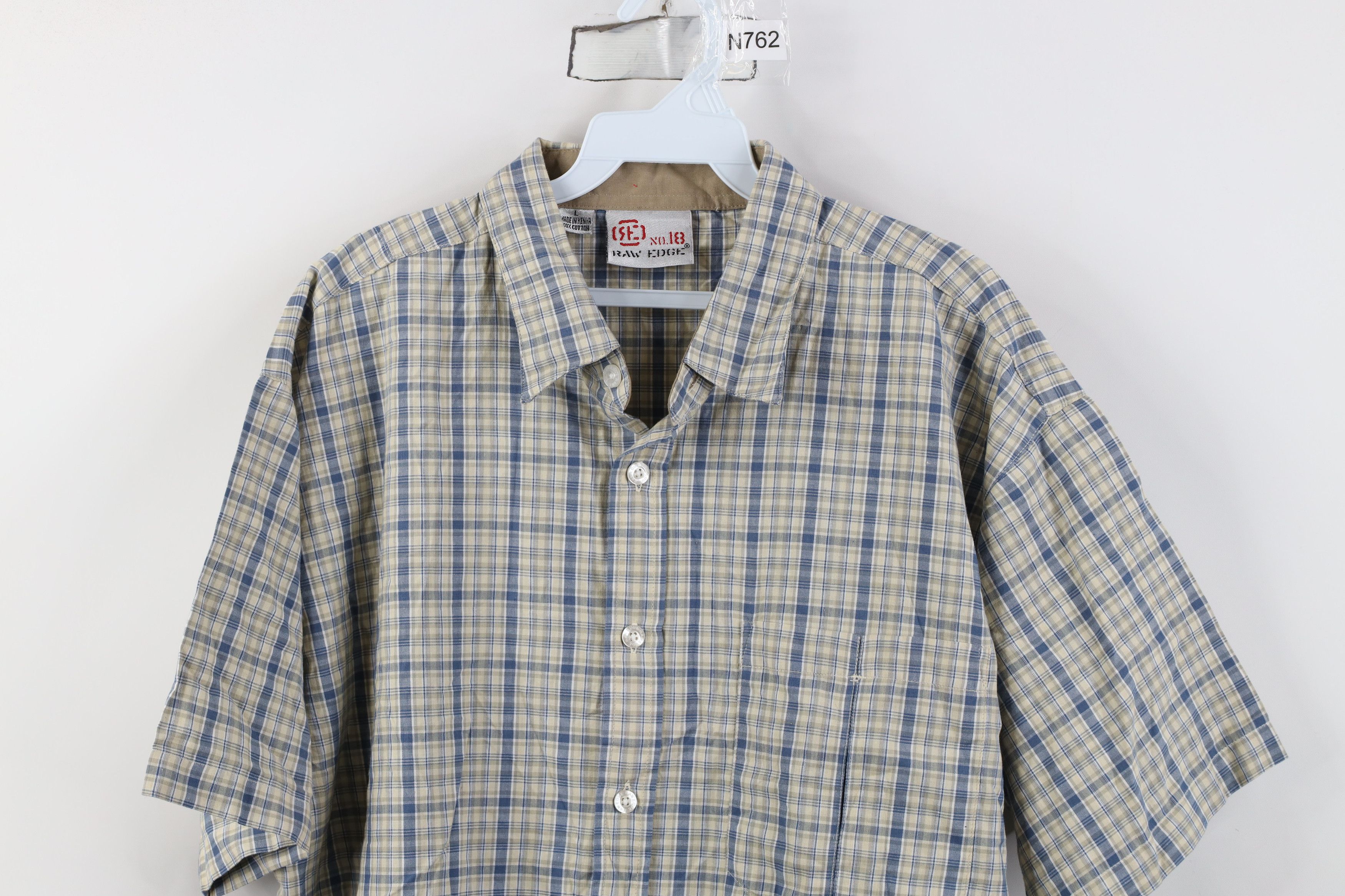 Vintage Deadstock Vintage 90s Y2K Streetwear Short Sleeve Shirt Size US L / EU 52-54 / 3 - 2 Thumbnail