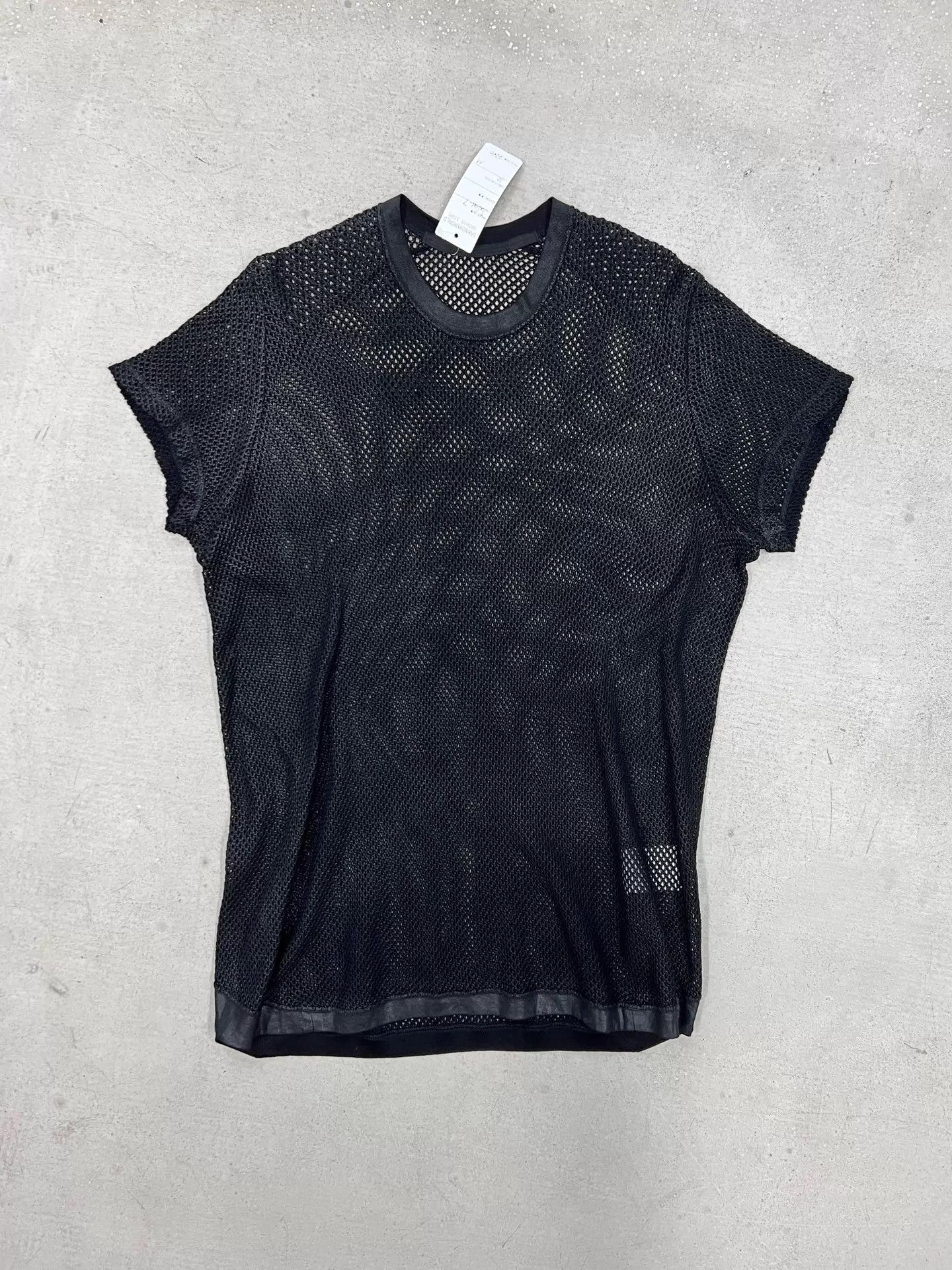Julius Julius_7 Early Fishnet Waxed Short Sleeve T-Shirt M Size US M / EU 48-50 / 2 - 1 Thumbnail