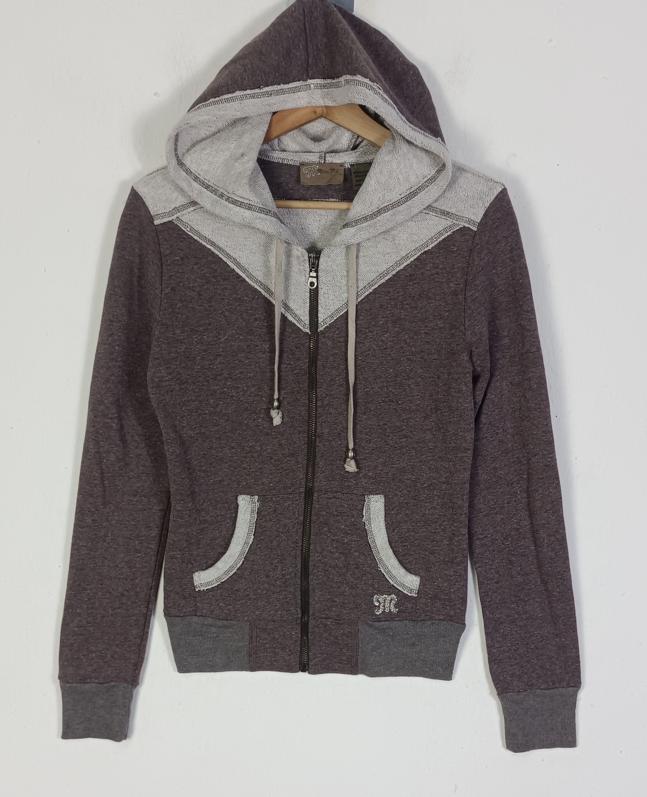 If Six Was Nine × Japanese Brand × Miss Me Miss Me Cross Embroidery Logo Zip Up Hoodie Size S / US 4 / IT 40 - 3 Thumbnail