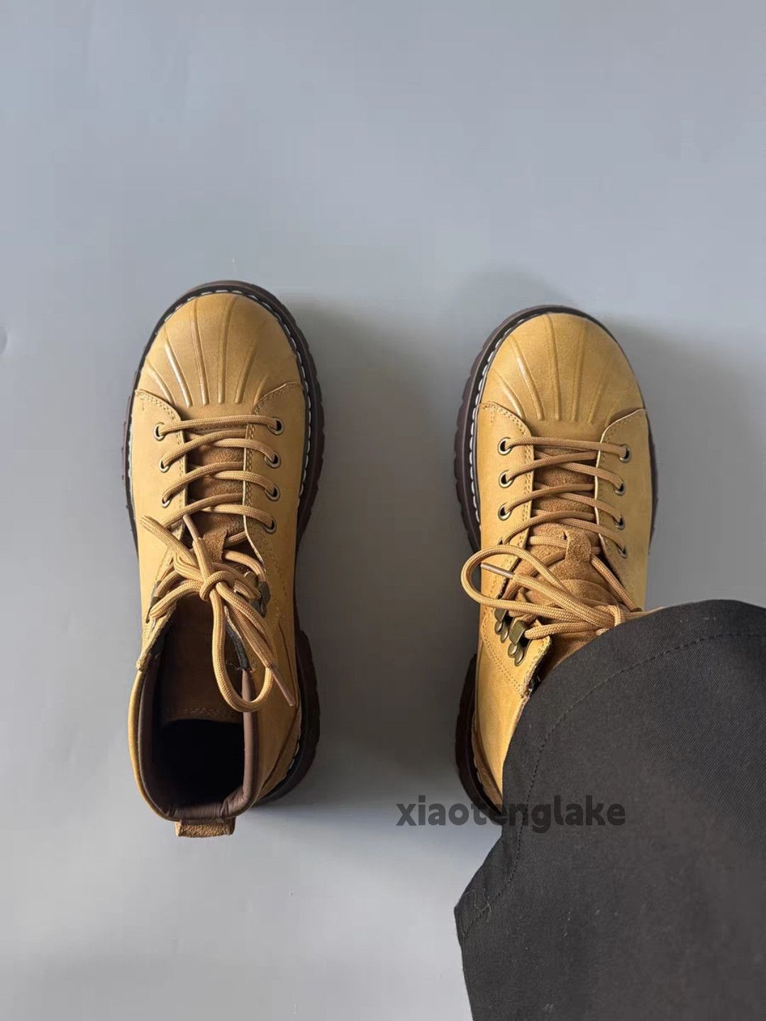 Vintage Unisex outdoor sports utility punk workwear boots shoes Size US 12 / EU 45 - 2 Thumbnail