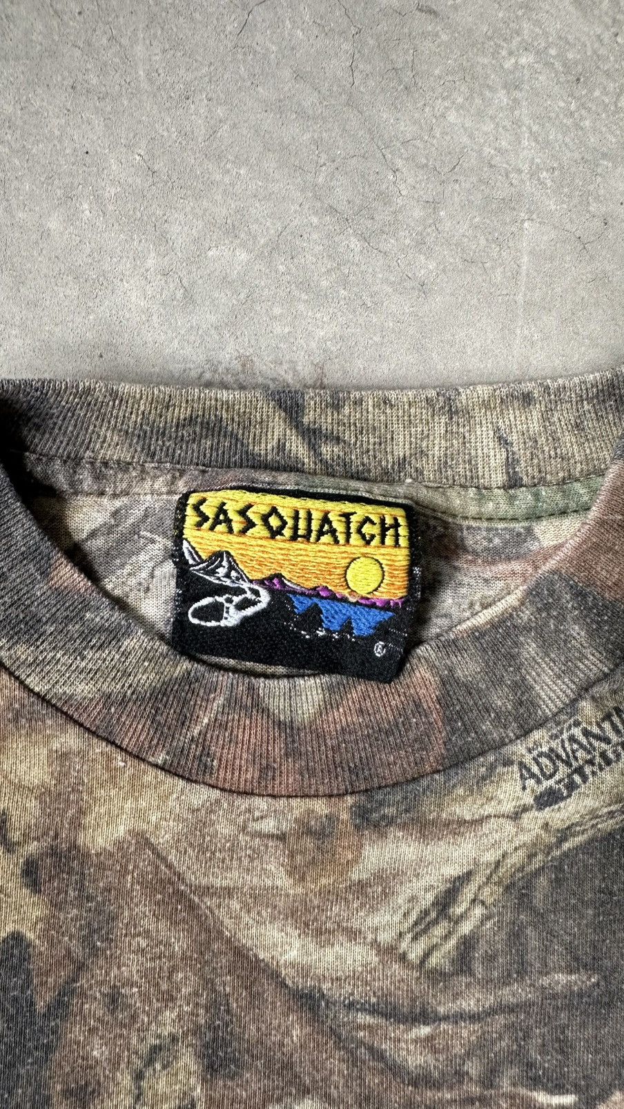 Vintage VINTAGE SASQUATCH CAMO TREE TEE Size US M / EU 48-50 / 2 - 5 Thumbnail