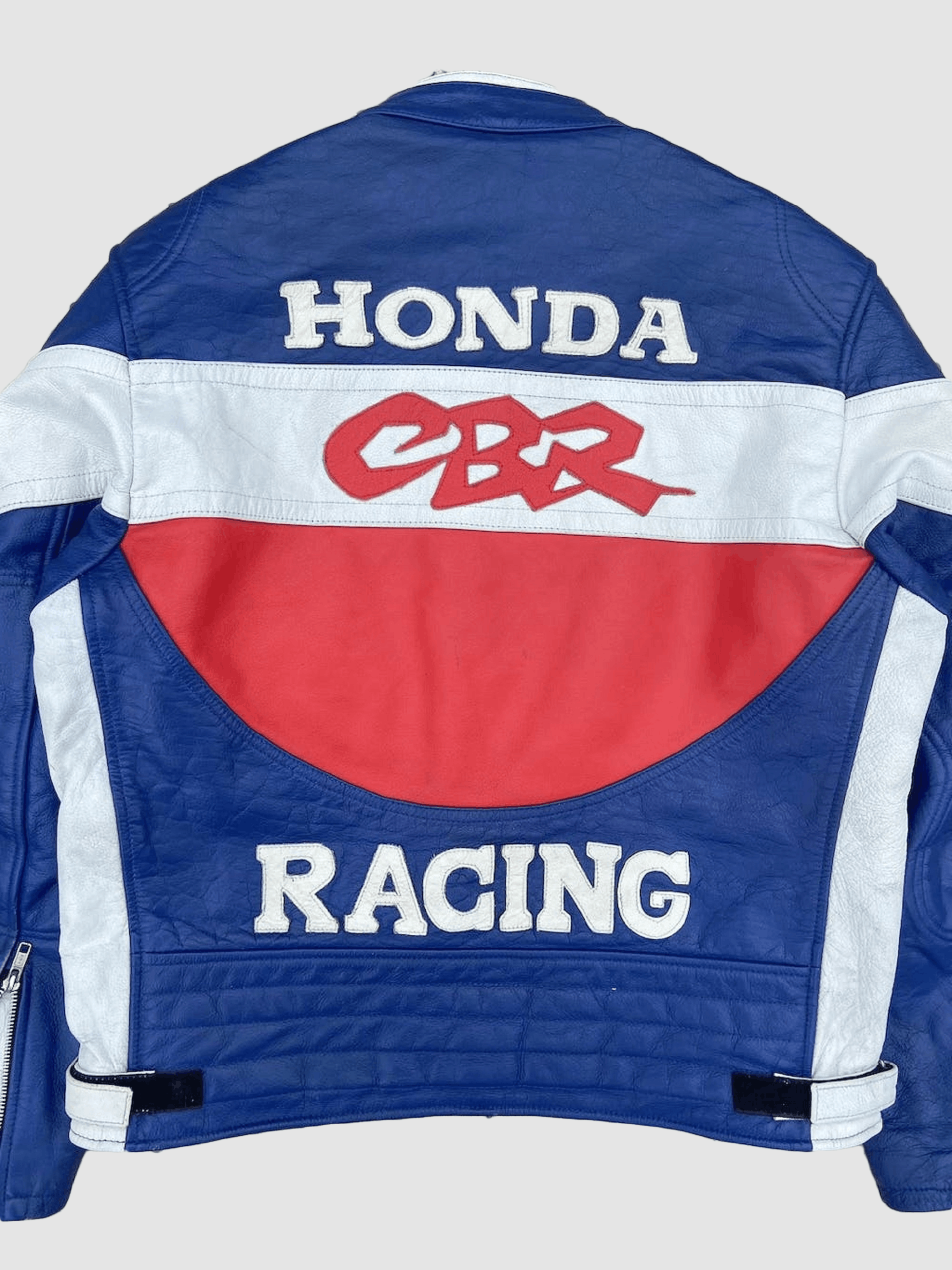 Honda 🔥 Honda CBR Leather Moto Racing Jacket Size US XL / EU 56 / 4 - 8 Thumbnail