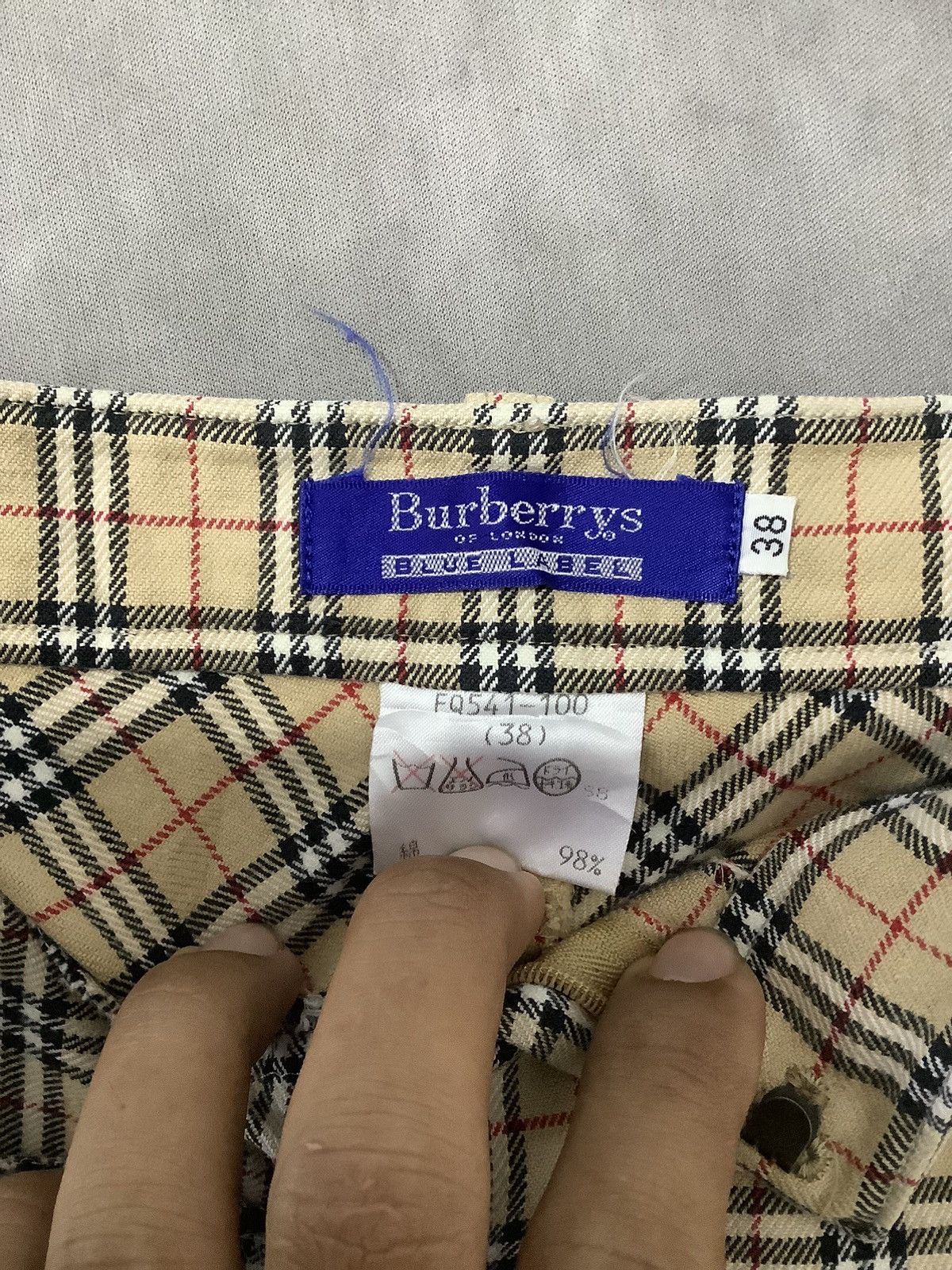 Burberry Burberry Nova Check Casual Pants Size US 28 / EU 44 - 4 Thumbnail