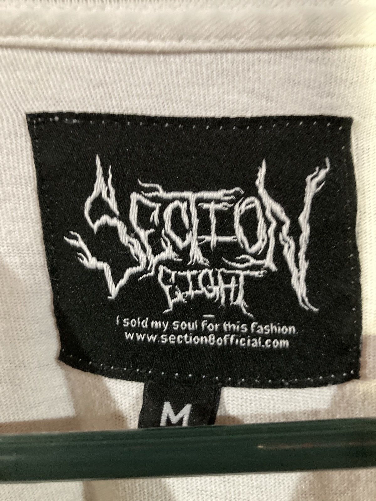Fuck The Population Section 8 Bandana tee Size US M / EU 48-50 / 2 - 4 Thumbnail