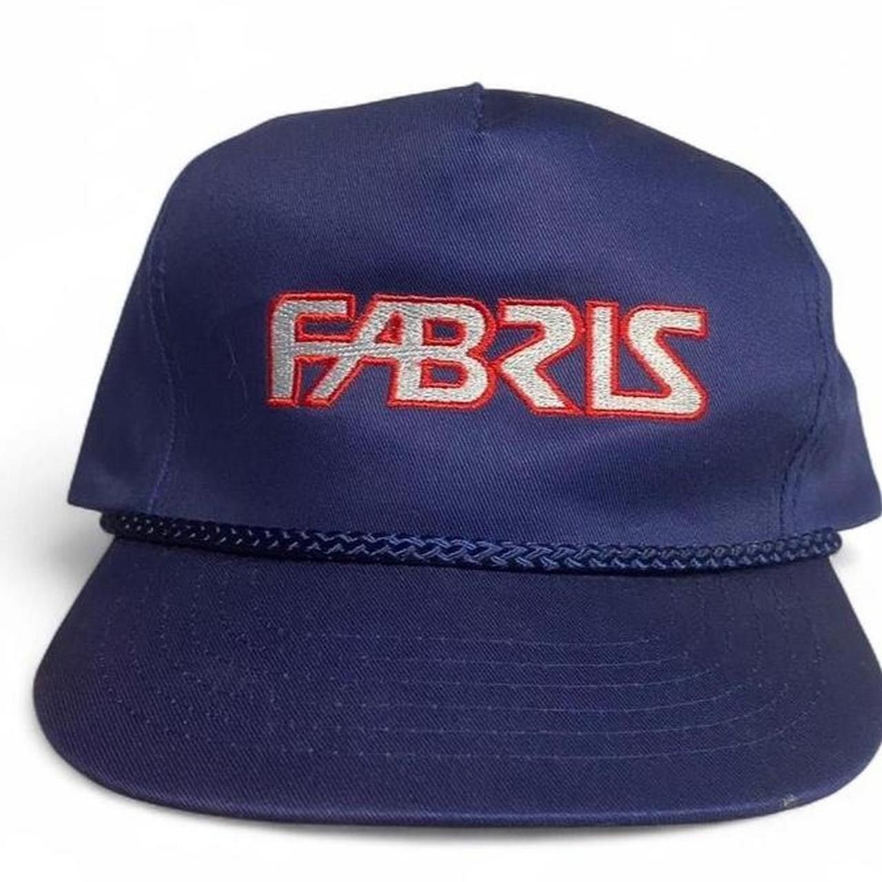 Other Vintage Fabris navy and red embroidered hat Size ONE SIZE - 1 Thumbnail