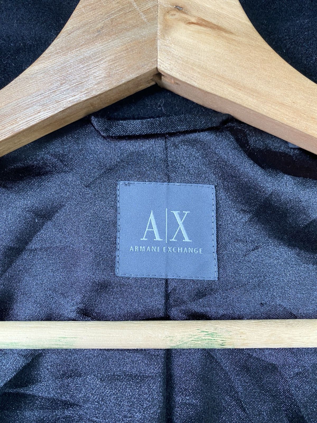 Armani Exchange Rare Design Armani Exchange Wool Jacket Size S / US 4 / IT 40 - 10 Thumbnail