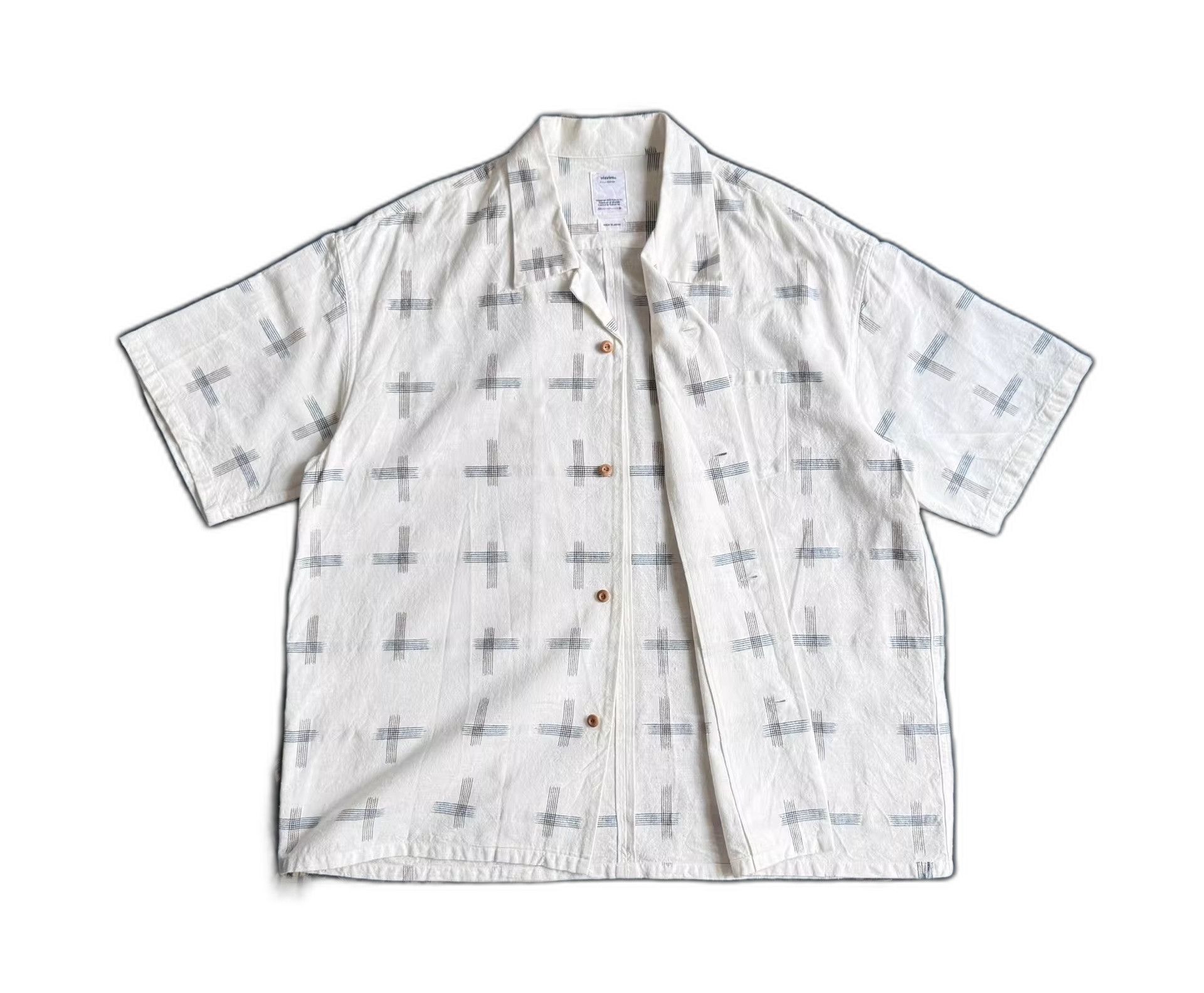 Visvim VISVIM 22SS Wallis Shirt S/S Kasuri Size US L / EU 52-54 / 3 - 1 Thumbnail