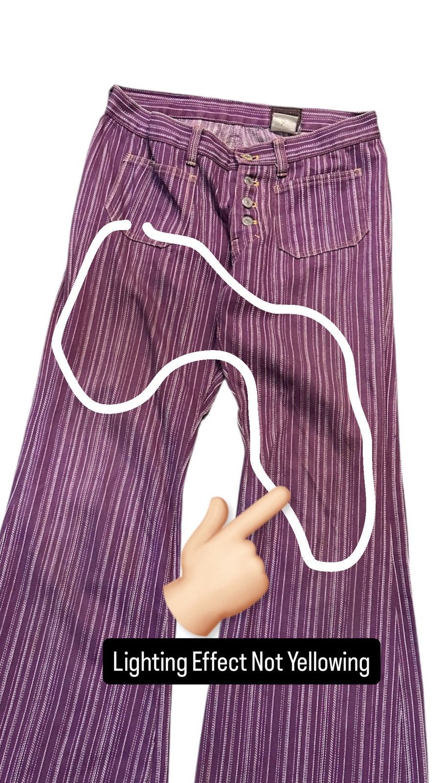 Japanese Brand Japanese Ozone Community Hickory Double Pocket Pants Size US 27 - 2 Thumbnail