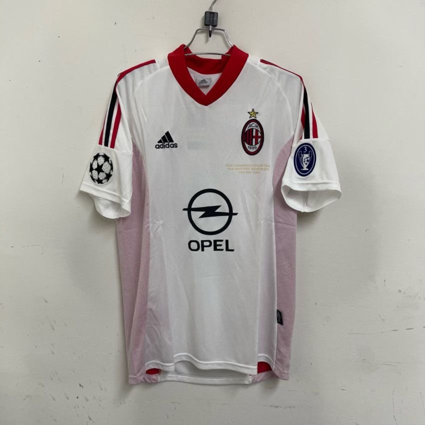 Vintage 02-03 Maldini AC Milan Away Soccer Jersey Size US L / EU 52-54 / 3 - 1 Thumbnail
