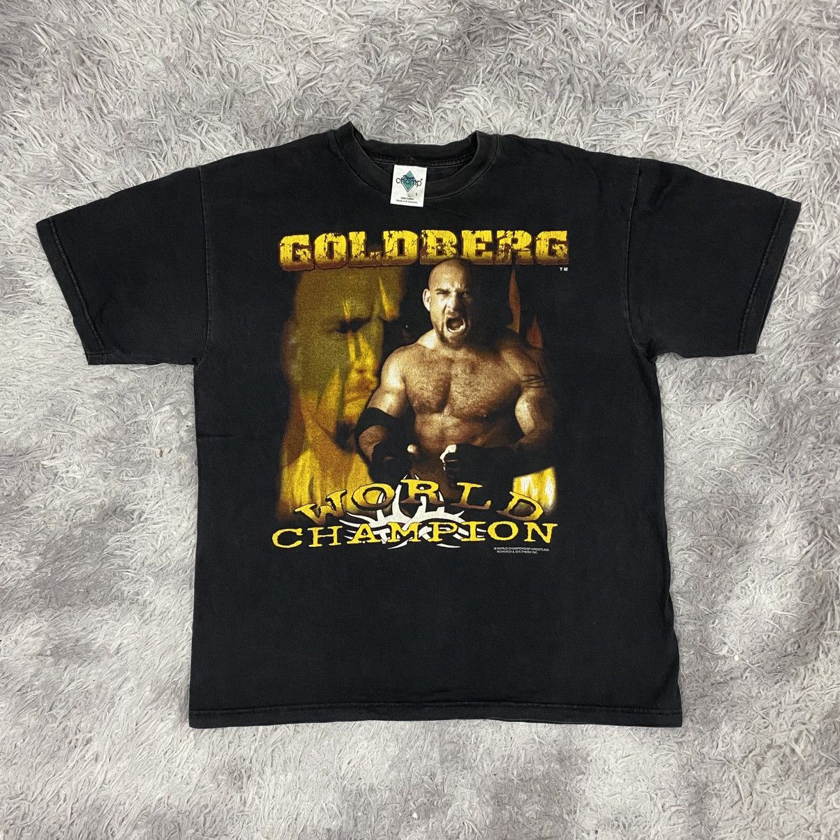 Vintage × WCW/nWo × WWF Vintage 90's wwf wcw goldberg wrestling world champion Size US L / EU 52-54 / 3 - 1 Thumbnail