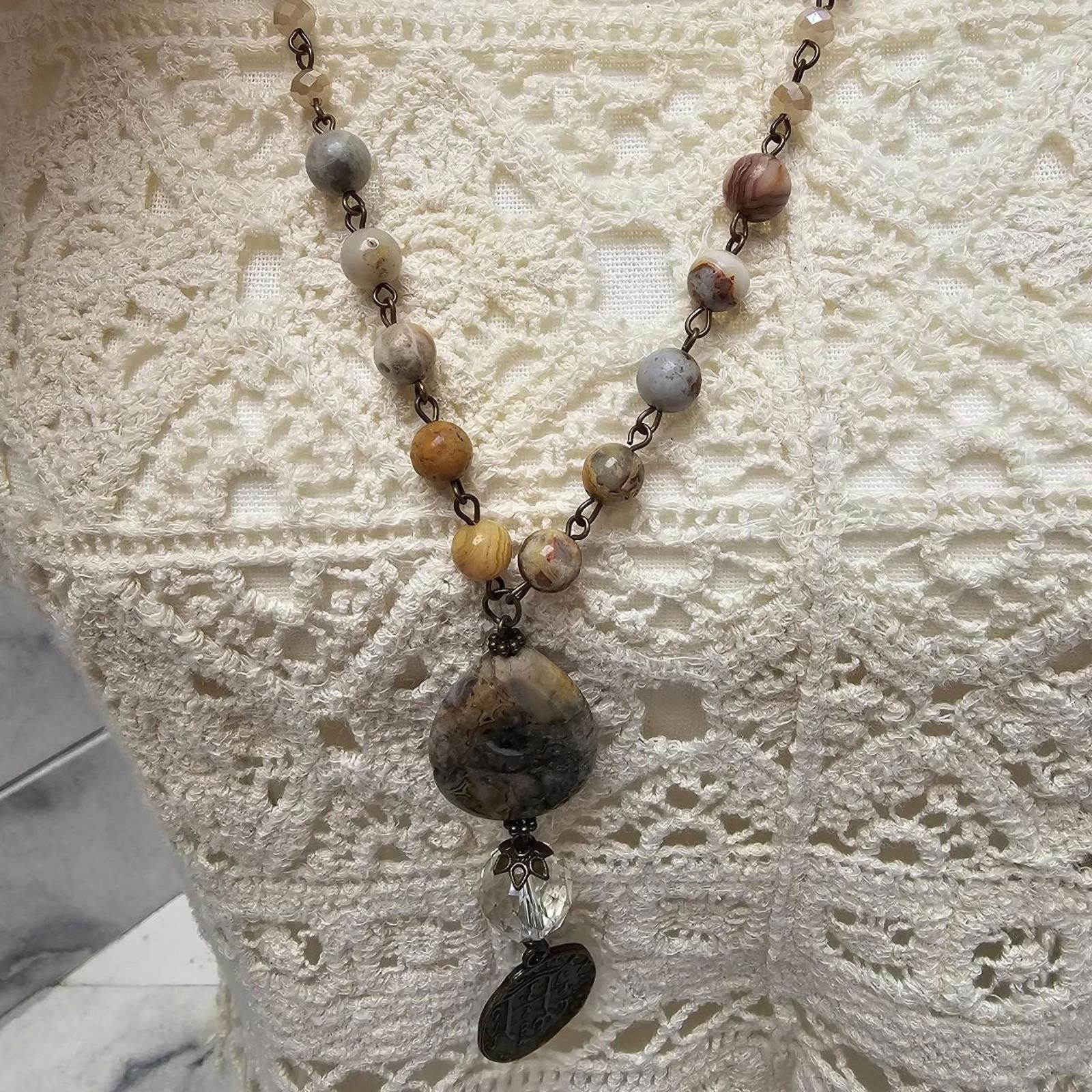 Other Women's Agate Necklace Size ONE SIZE - 8 Thumbnail