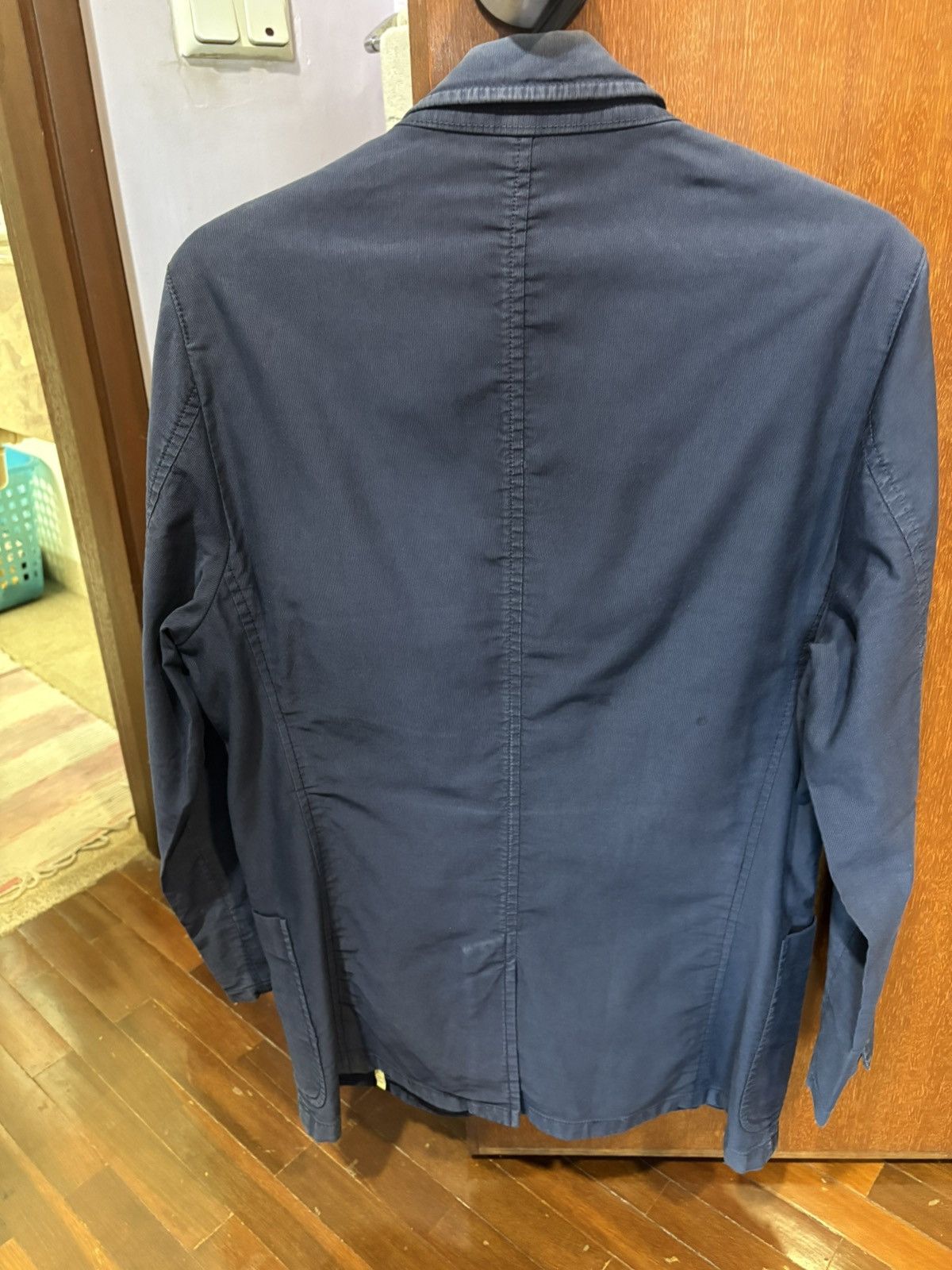 Prada Prada French Indigo Chore Coat Work Jacket Size US L / EU 52-54 / 3 - 8 Thumbnail