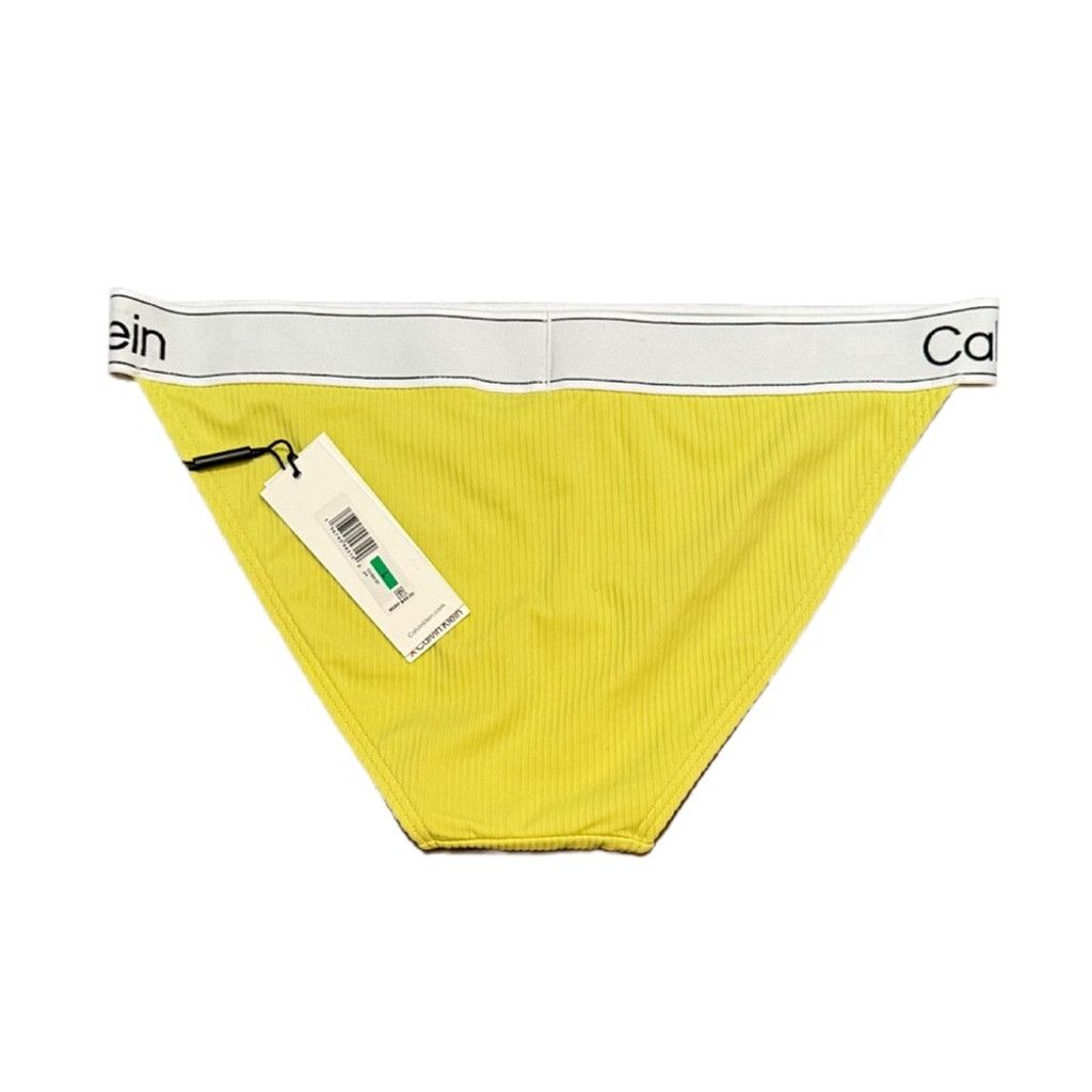 Calvin Klein Calvin Klein Silky Rib Fabric Bikini Bottom SZ L Size ONE SIZE - 2 Thumbnail
