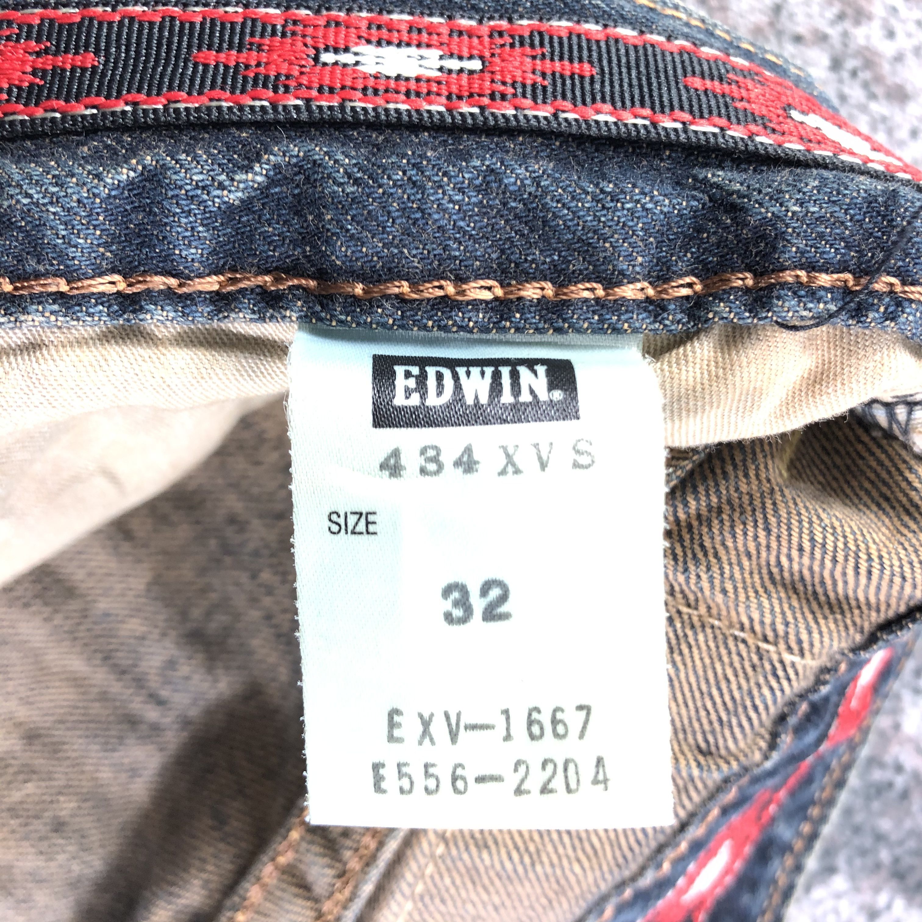 Edwin Edwin XV Jeans Rusty Wash Denim KJ2400 Size US 32 / EU 48 - 9 Thumbnail