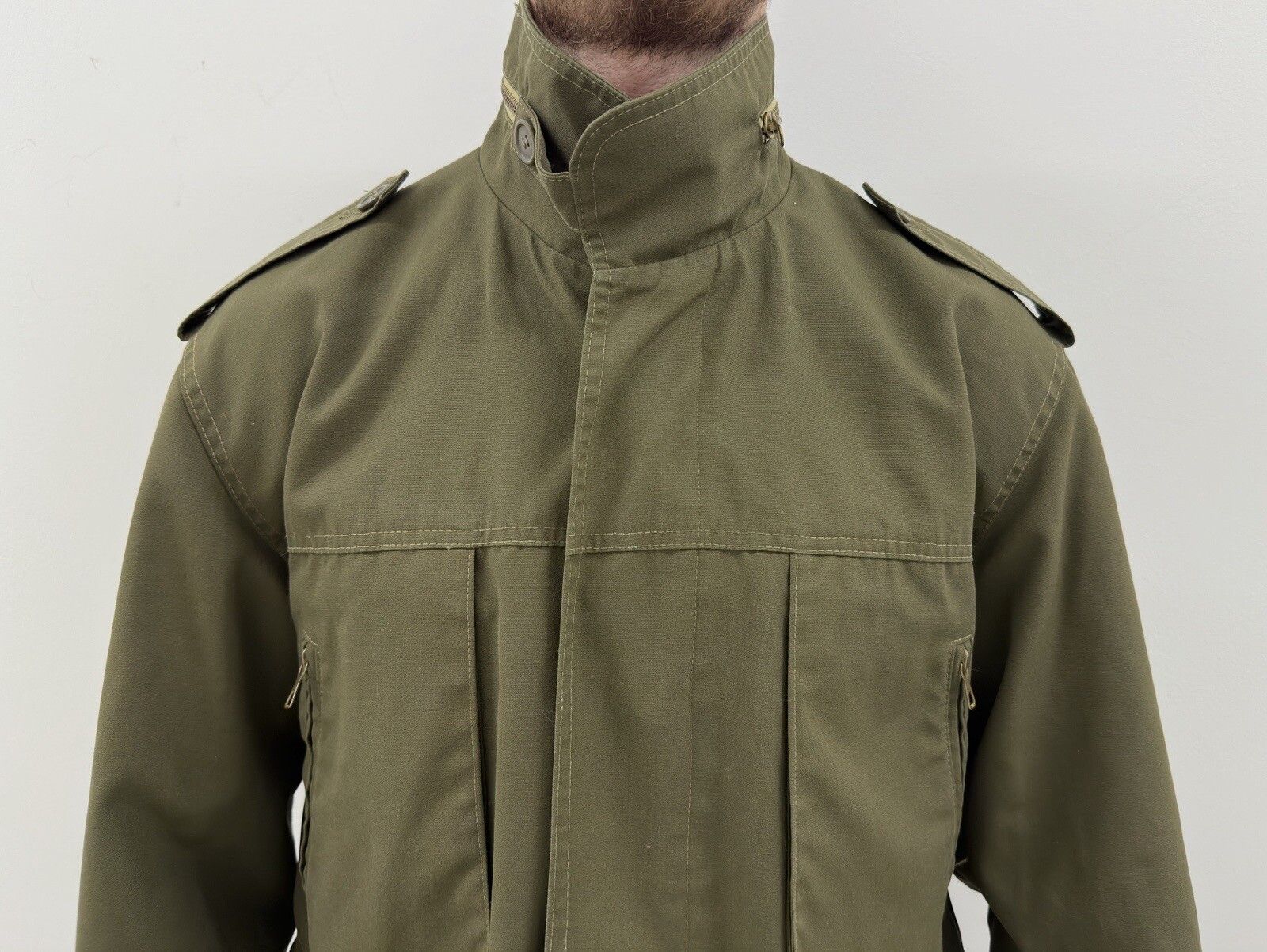 Vintage Vintage WW2 Rare Otavan Trebon Czech Republic Army Jacket Size US L / EU 52-54 / 3 - 2 Thumbnail