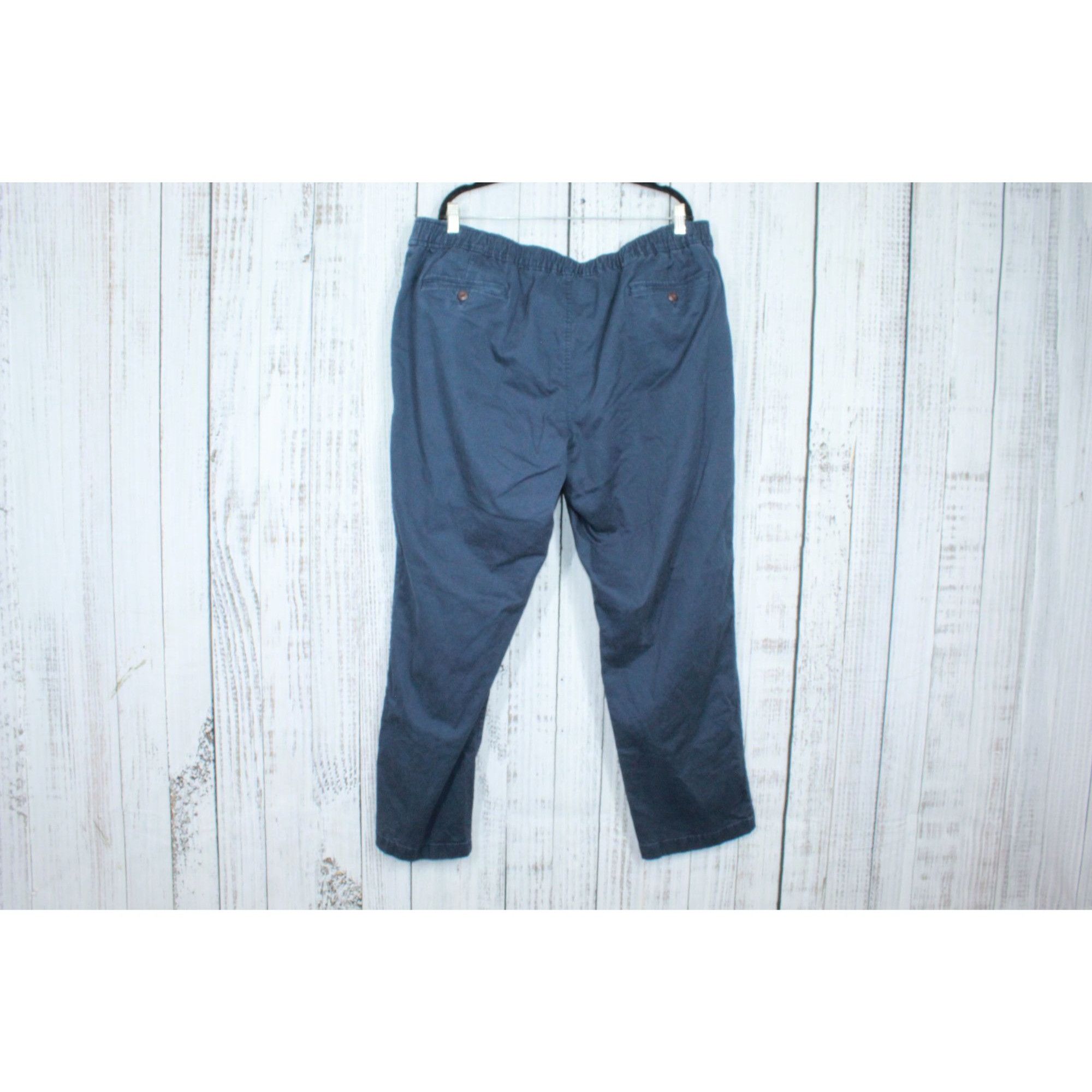 L.L. Bean LL Bean Blue Lakewashed Stretch Comfort Pants Size US 32 / EU 48 - 4 Thumbnail