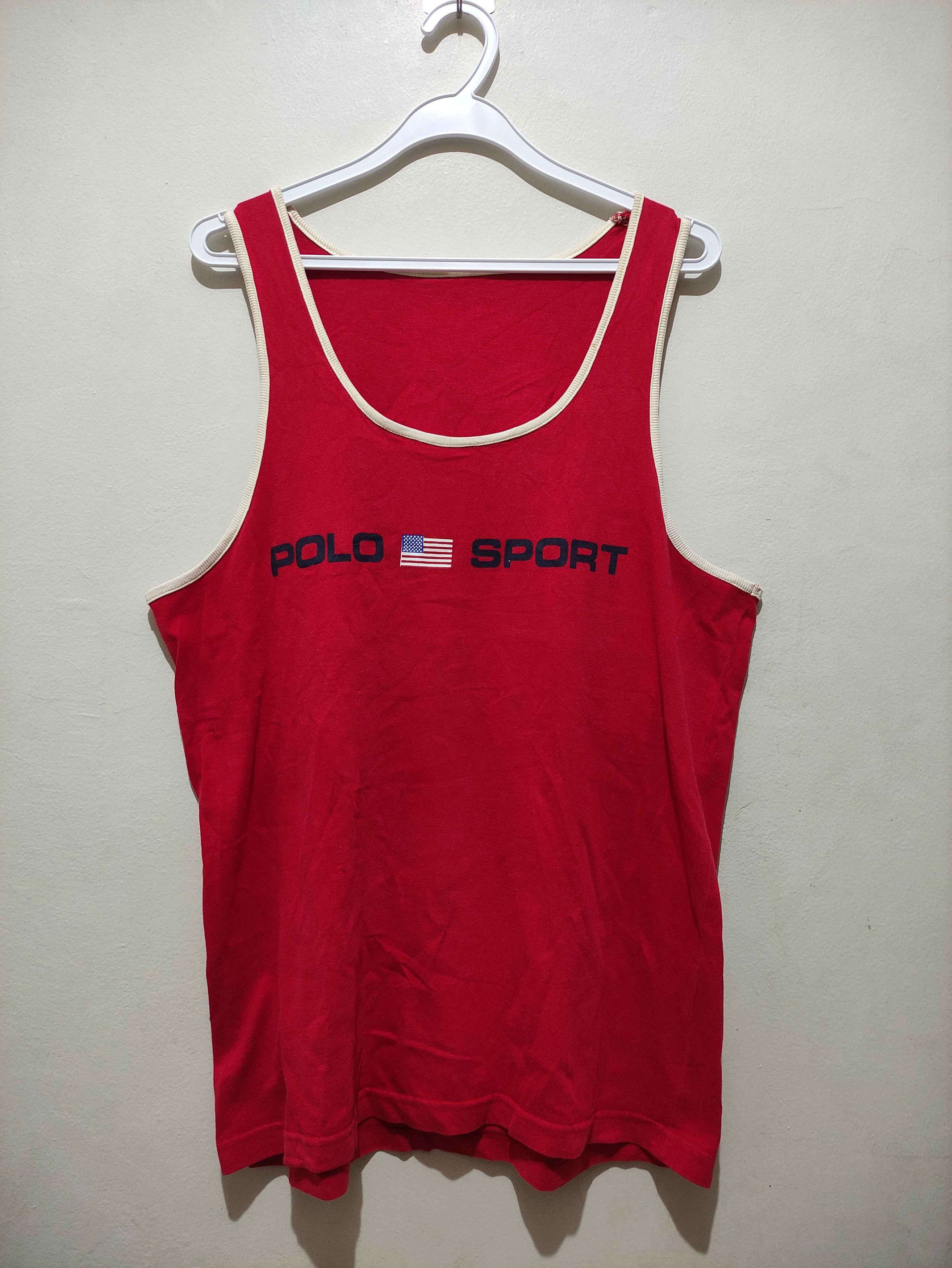 Polo Ralph Lauren Vintage Polo sport tank top Size US M / EU 48-50 / 2 - 1 Thumbnail
