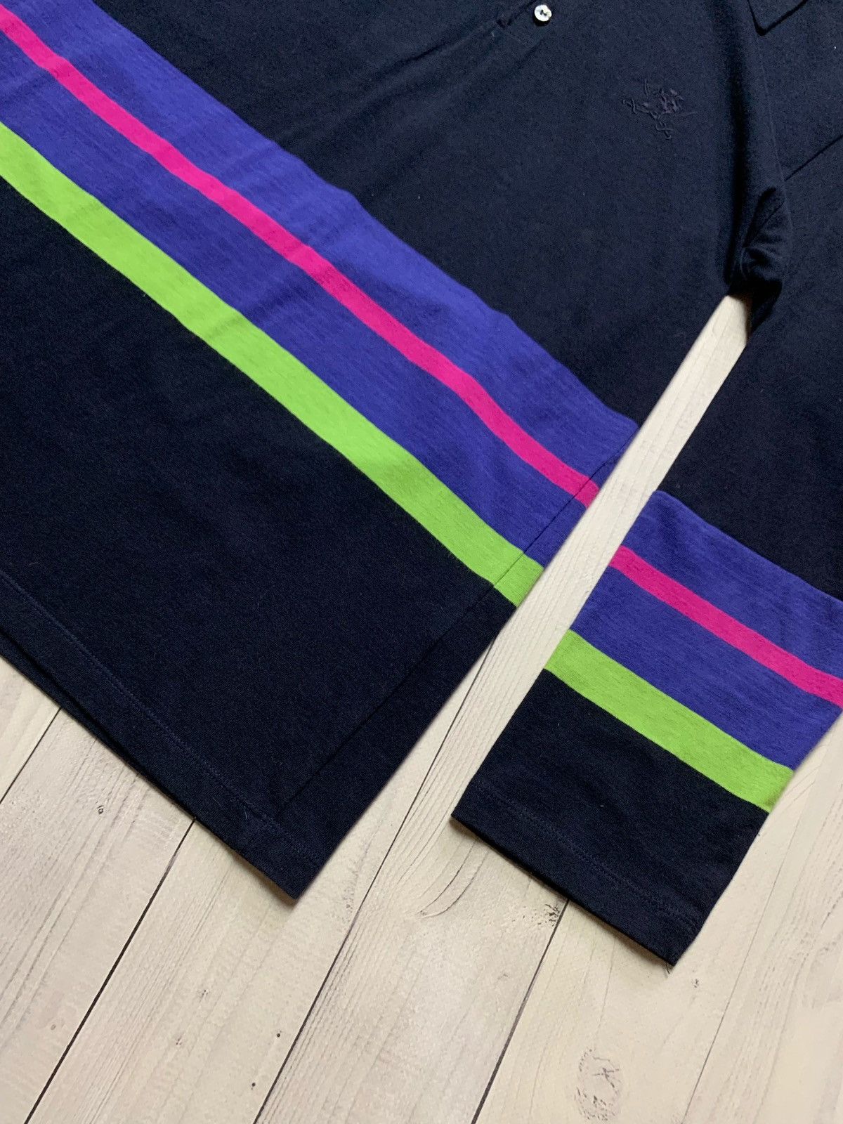 Versace × Versace Jeans Couture Versus Versace vintage polo long sleeve rare Size XS Size XS / US 0-2 / IT 36-38 - 5 Thumbnail