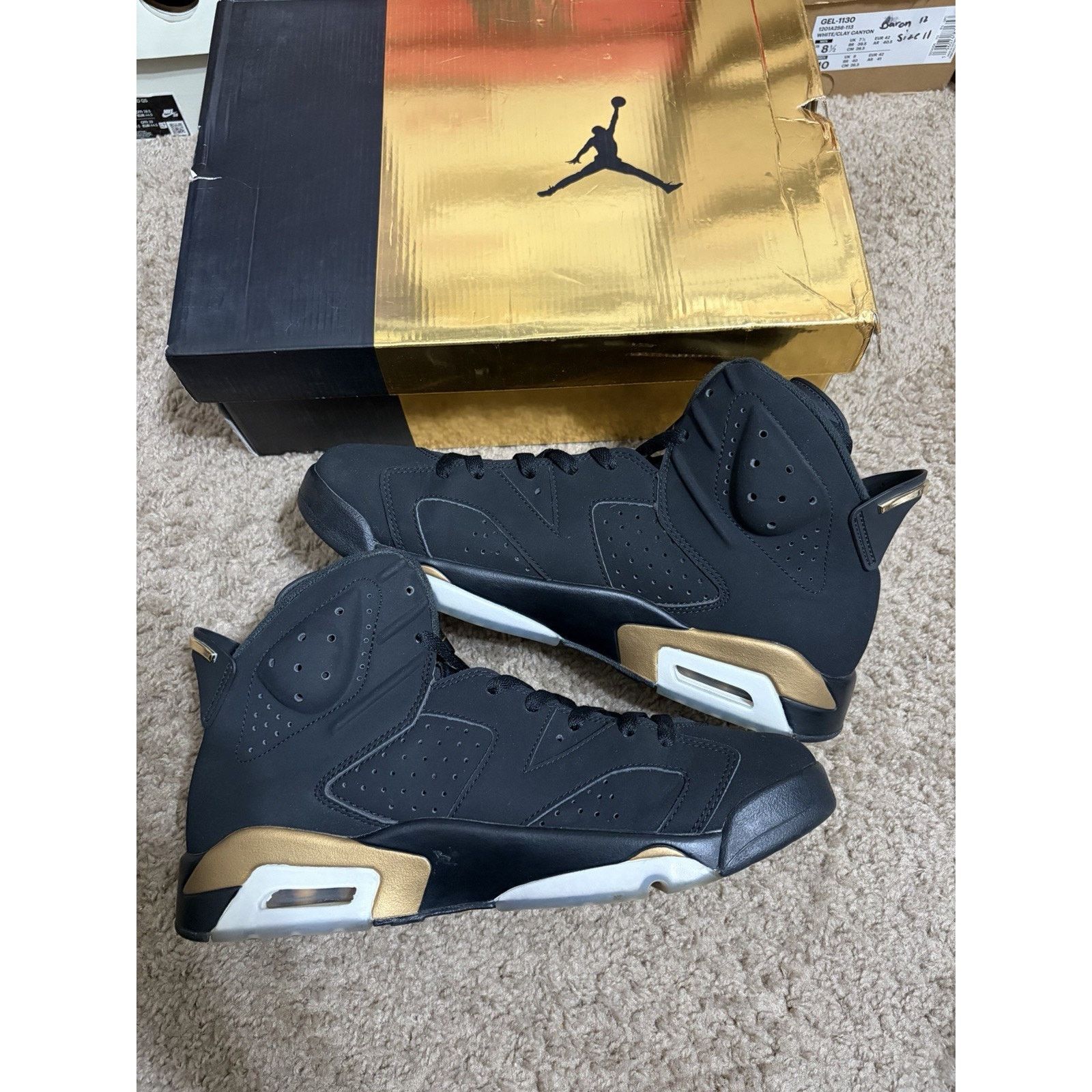 Jordan Brand Size 10.5 - Jordan 6 Retro Defining Moments 2020 СТ4954-007 Size US 10.5 / EU 43-44 - 3 Thumbnail