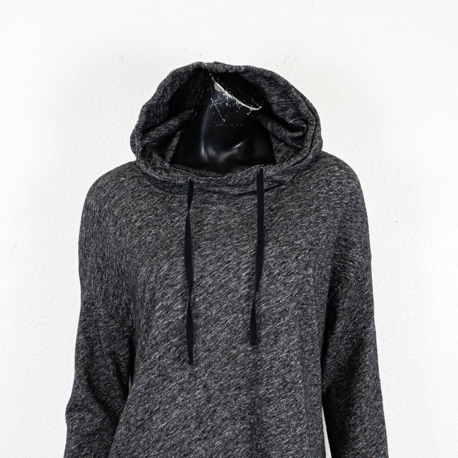 Eileen Fisher Eileen Fisher Organic Cotton Linen Slub Hooded top Sz Large Size L / US 10 / IT 46 - 10 Thumbnail