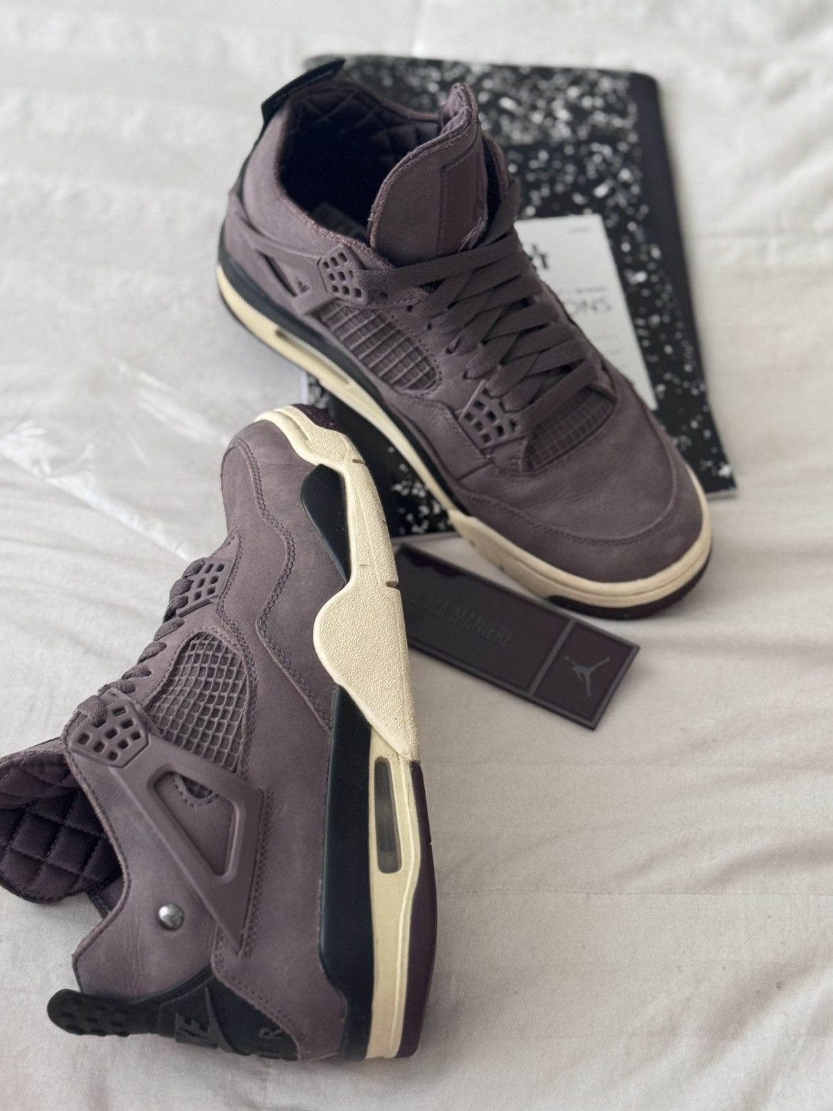 A Ma Maniere × Jordan Brand A ma maniere x air jordan 4 retro ‘ violet ore ‘ Size US 7.5 / IT 37.5 - 4 Thumbnail