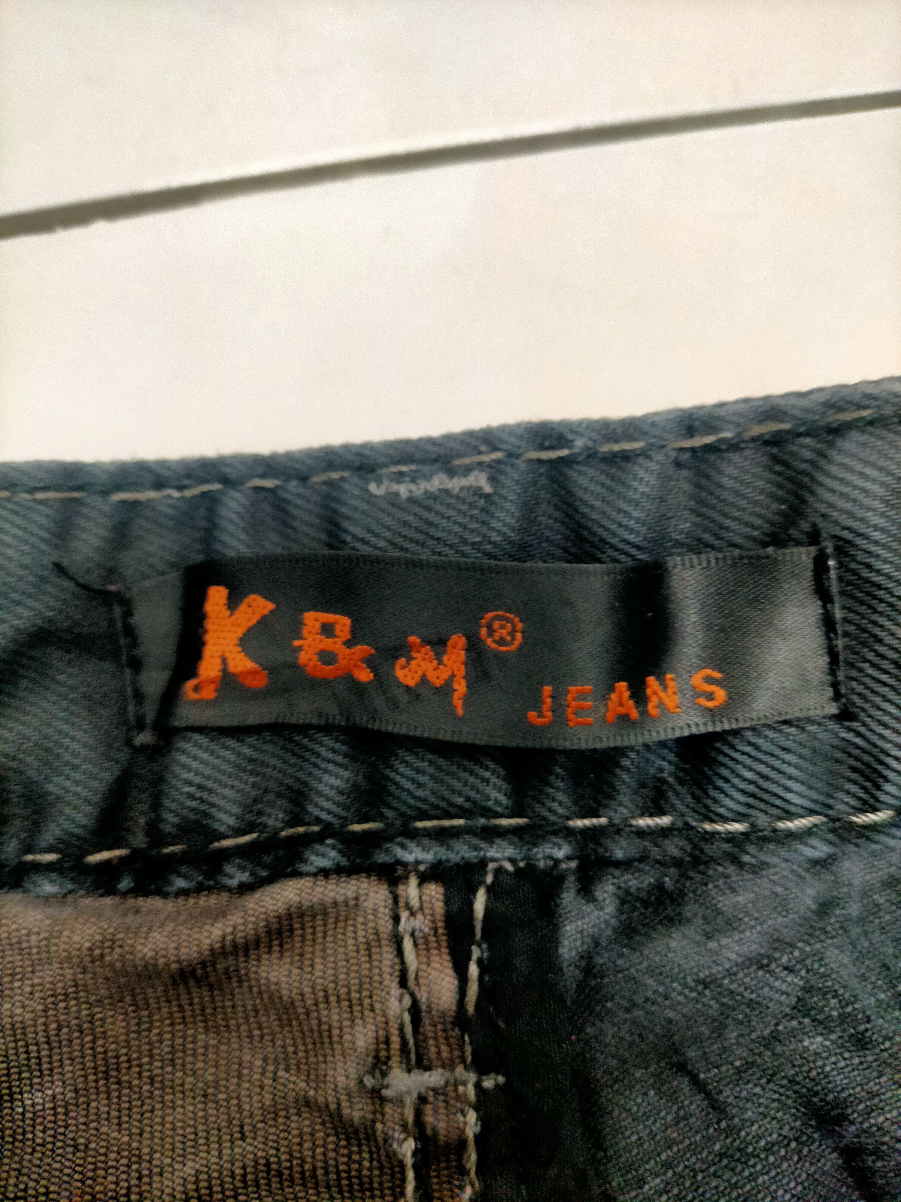 Japanese Brand Avant Garde Kosmo Lupo Vintage Y2K Denim Size US 32 / EU 48 - 7 Thumbnail