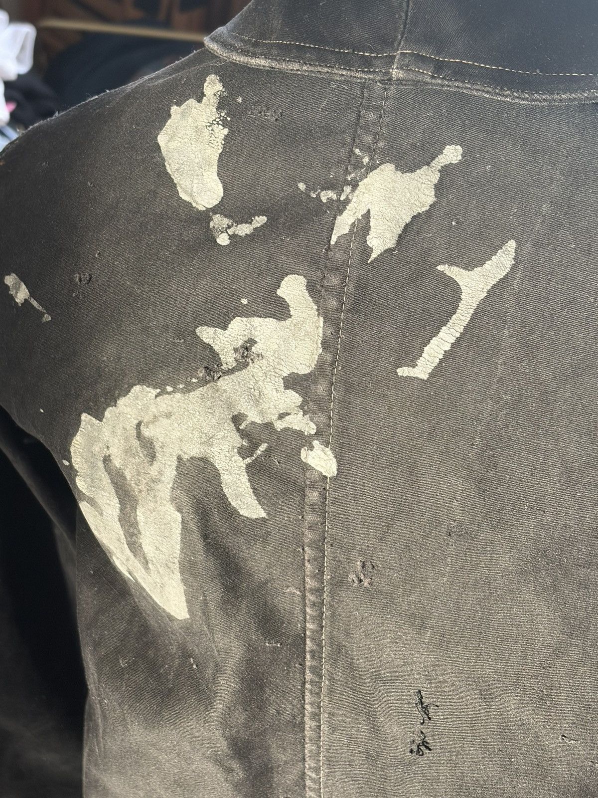 Moleskine Authentic antique French workwear jacket 1930s–1940s. Size US S / EU 44-46 / 1 - 4 Thumbnail