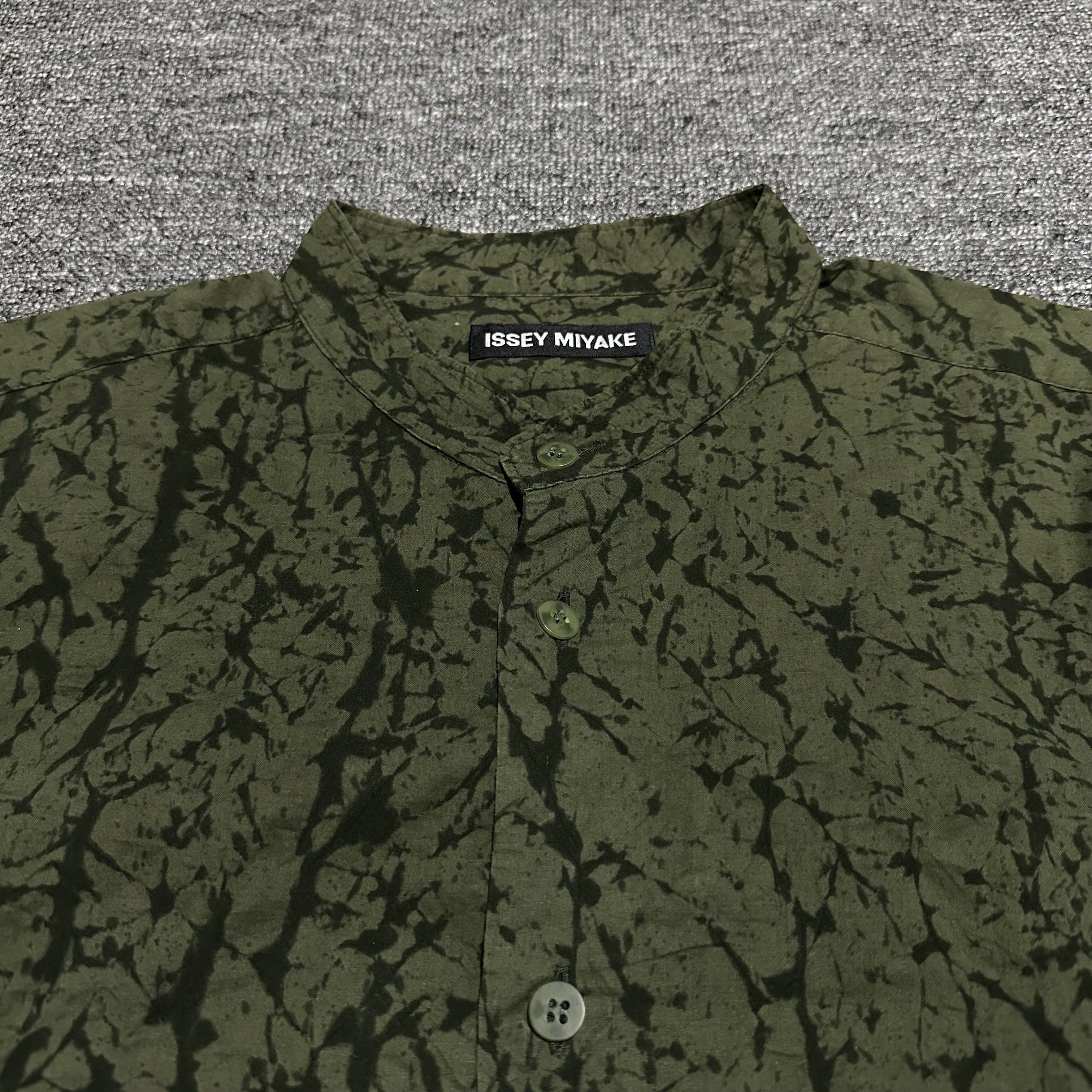 Issey Miyake Issey Miyake watermelon Button Ups Shirts Size US XL / EU 56 / 4 - 2 Thumbnail