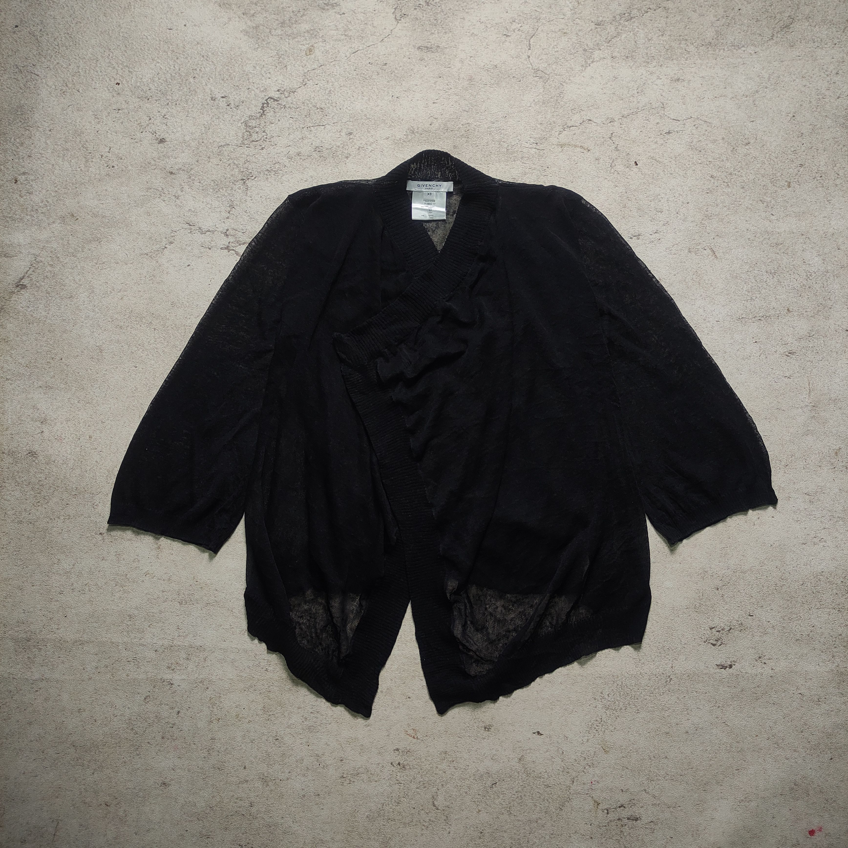 Designer × Givenchy Givenchy Mesh Asymmetric Style Avant Garde Size XS / US 0-2 / IT 36-38 - 1 Thumbnail