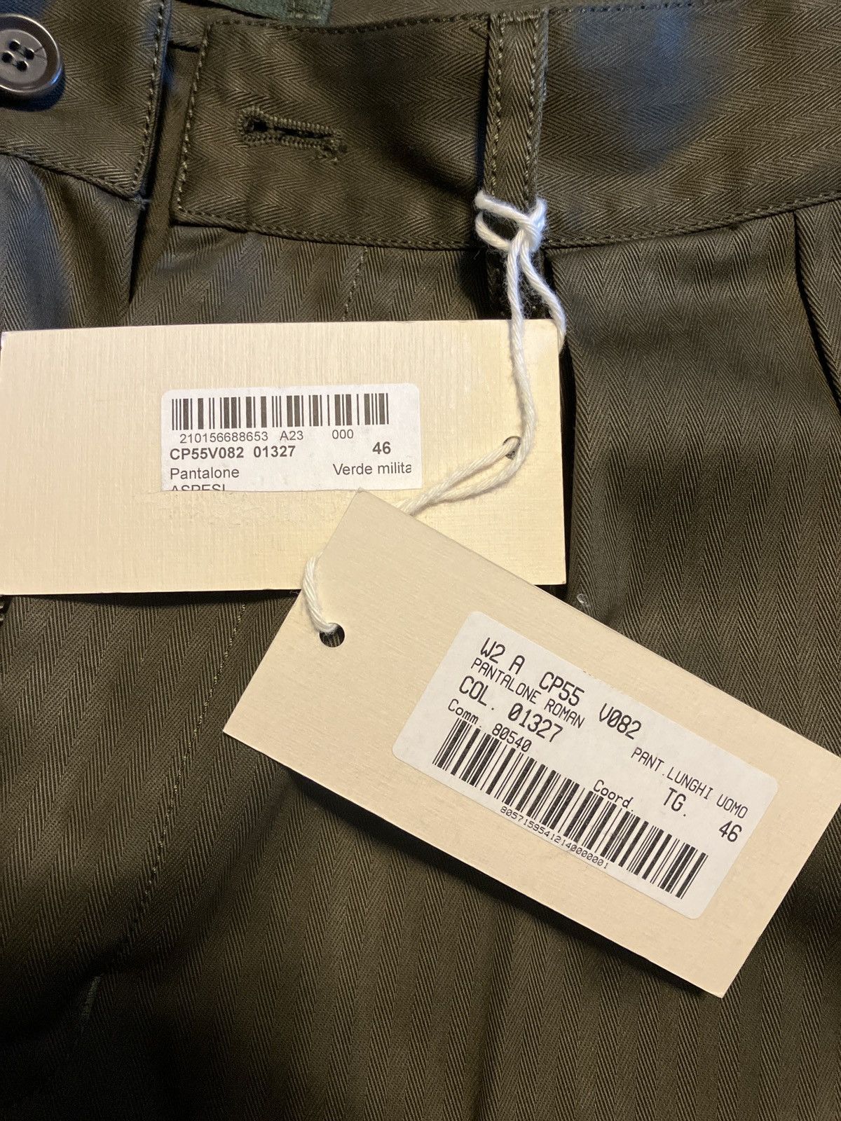 Aspesi Aspesi Roman Pleated Trousers - Size 46 Size US 30 / EU 46 - 3 Thumbnail