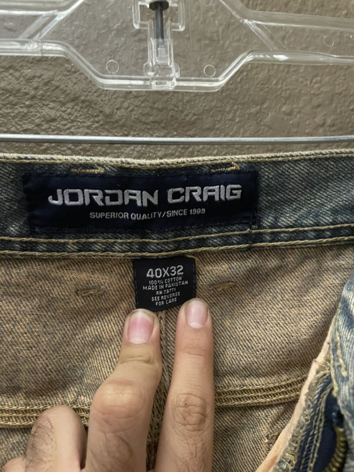 Jordan Craig sand washed baggy jeans Size US 38 / EU 54 - 7 Thumbnail
